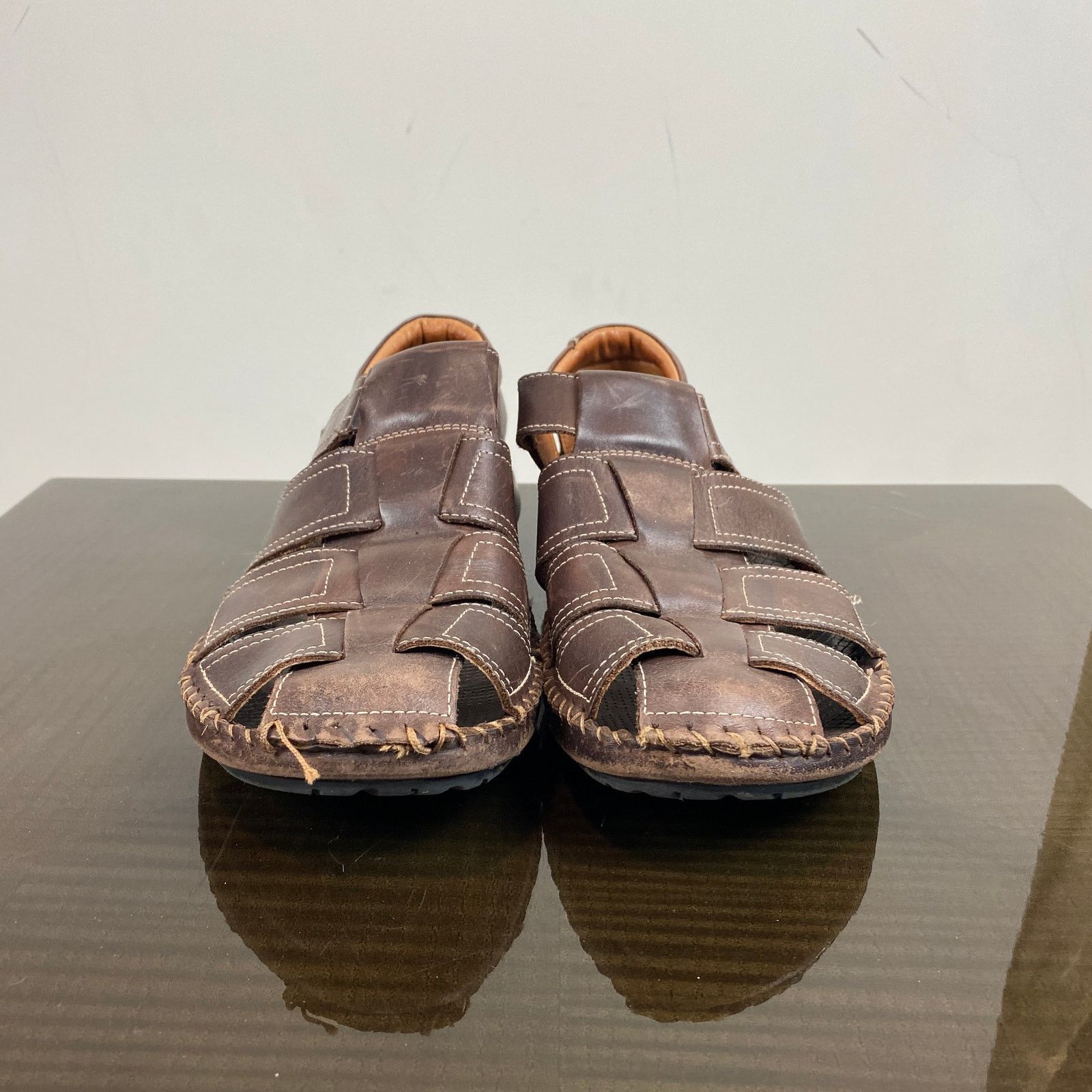 Other Pikolinos Tarifa Leather Fisherman Slip On Sandals 43/9-9.5 Size US 9 / EU 42 - 2 Thumbnail