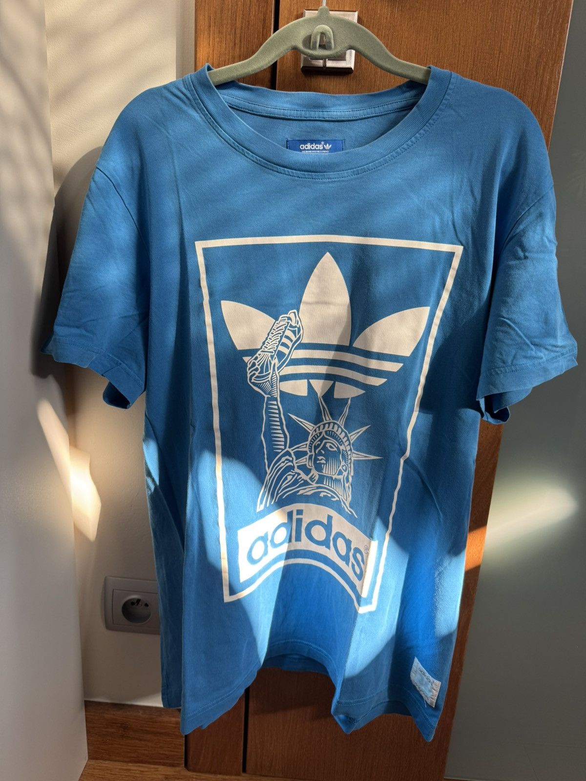 Adidas Adidas by nigo blue t shirt Size US L / EU 52-54 / 3 - 1 Thumbnail