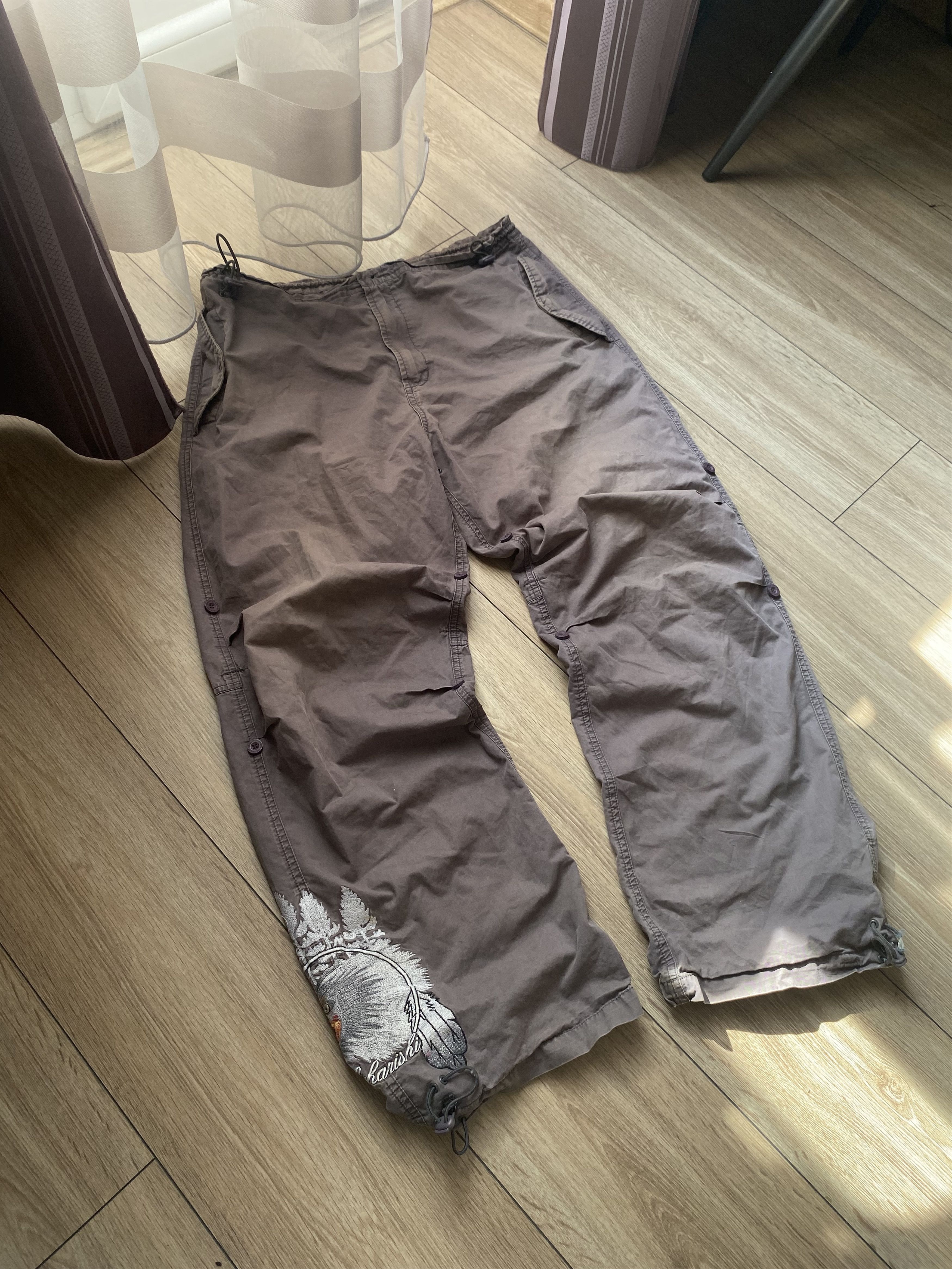 Maharishi Maharishi Snopants L Beige Balloon Cargo Techwear Gorpcore Size US 36 / EU 52 - 1 Thumbnail