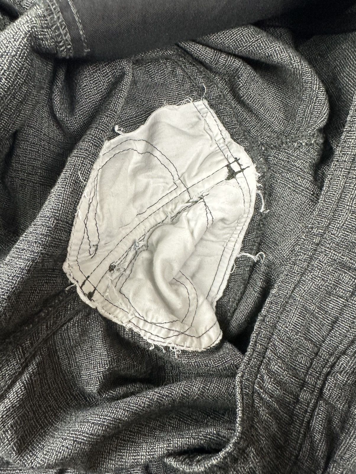 Our Legacy Our Legacy Drape Regular Trousers Gray Linen Wool Pants Size US 34 / EU 50 - 16 Thumbnail