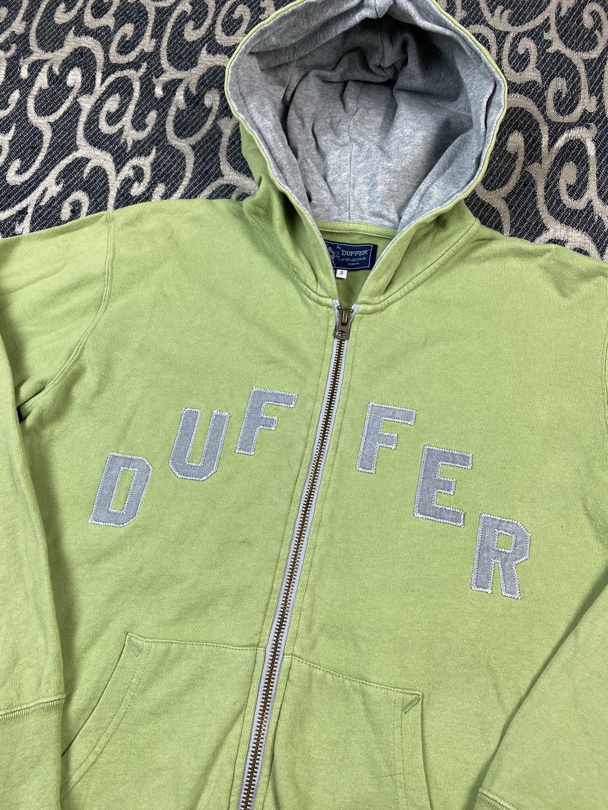 The Duffer of St.George × Vintage Vintage Duffer of St. George Double Zip Hoodie Size US S / EU 44-46 / 1 - 4 Thumbnail