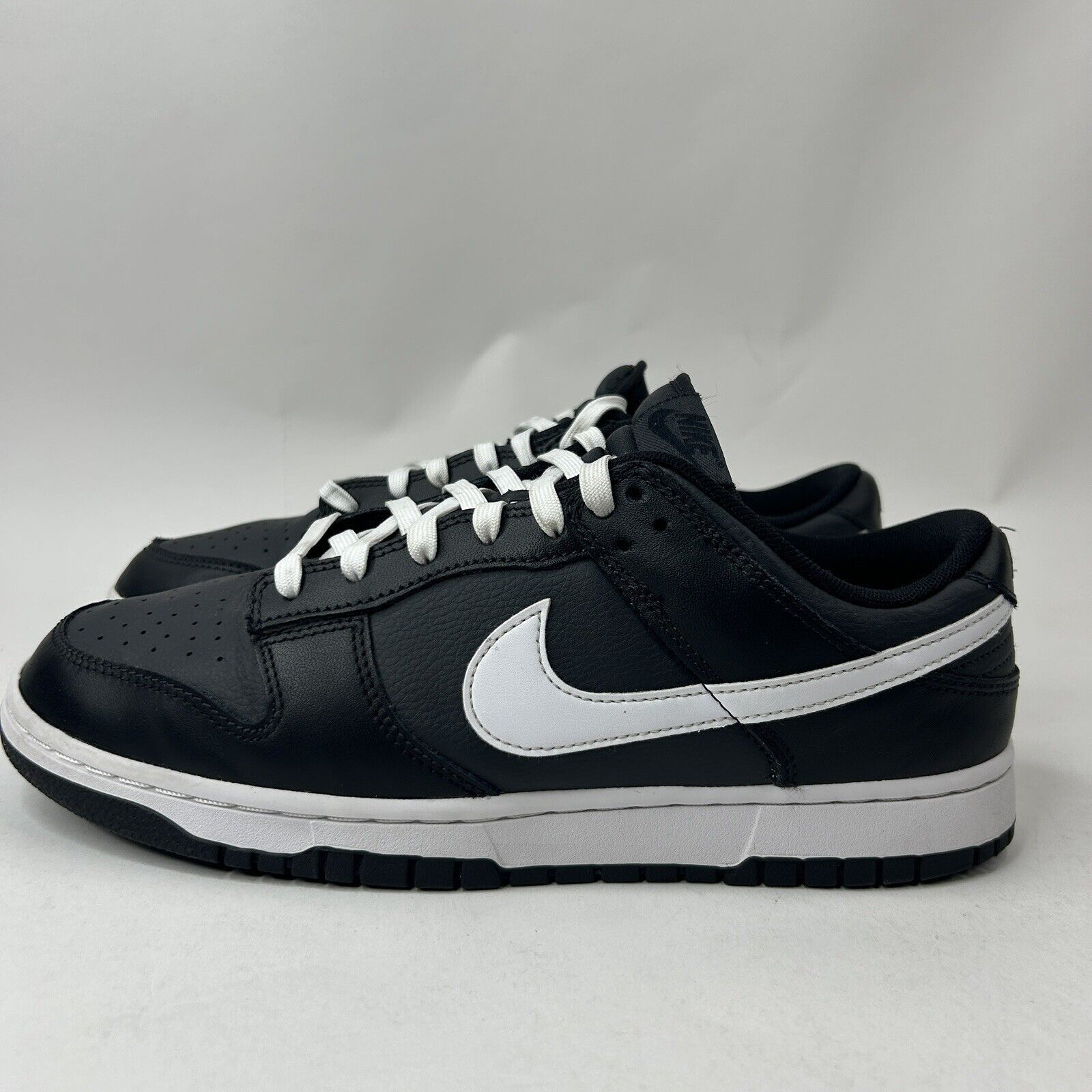 Nike Nike Dunk Low Retro “Black Panda/Off-Noir White” 2024 Size US 10 / EU 43 - 6 Thumbnail
