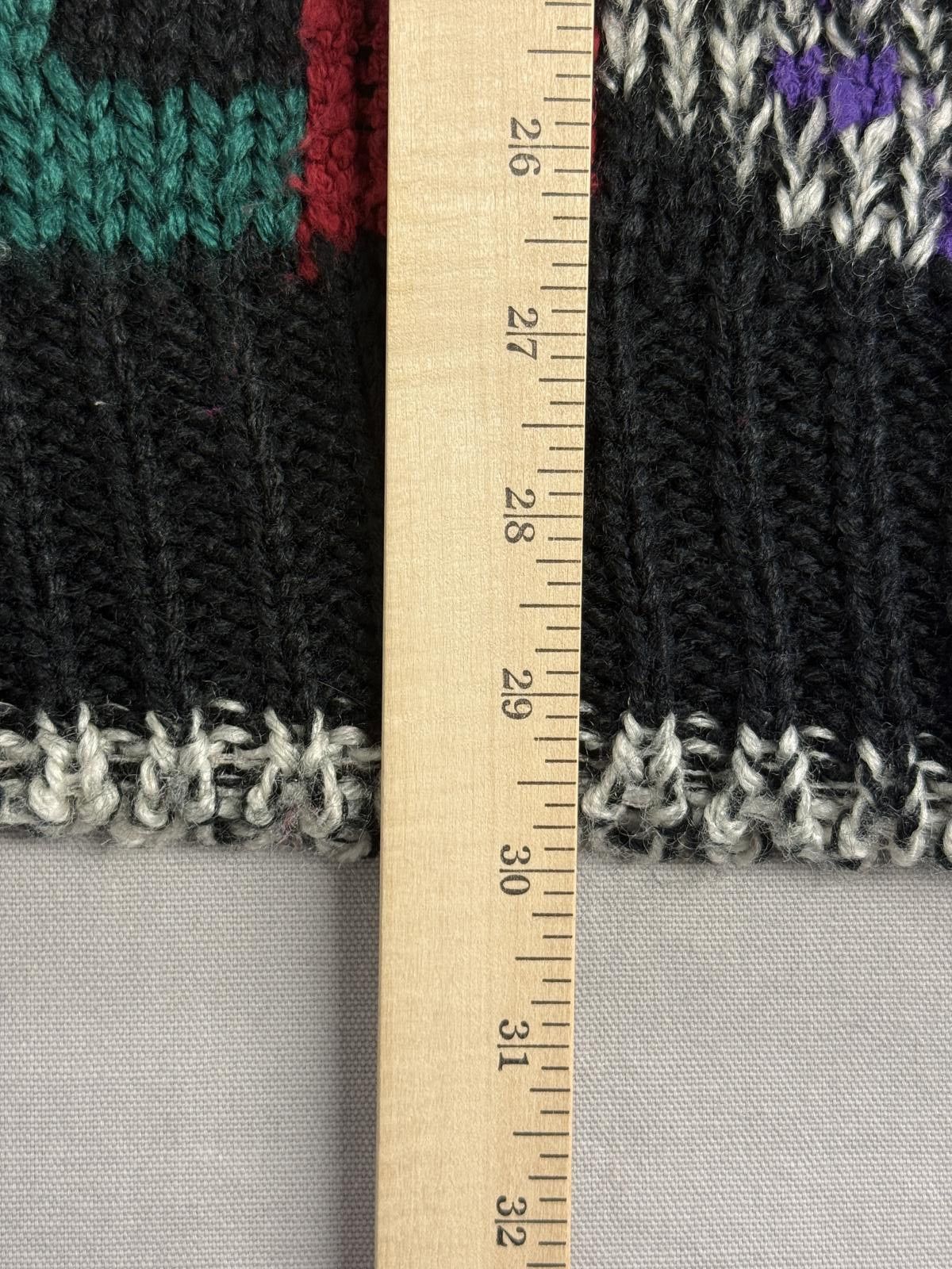 Oakton Limited Vintage Hand Knit Sweater Cubic / Geometric Art Oakton - L Size US L / EU 52-54 / 3 - 5 Thumbnail