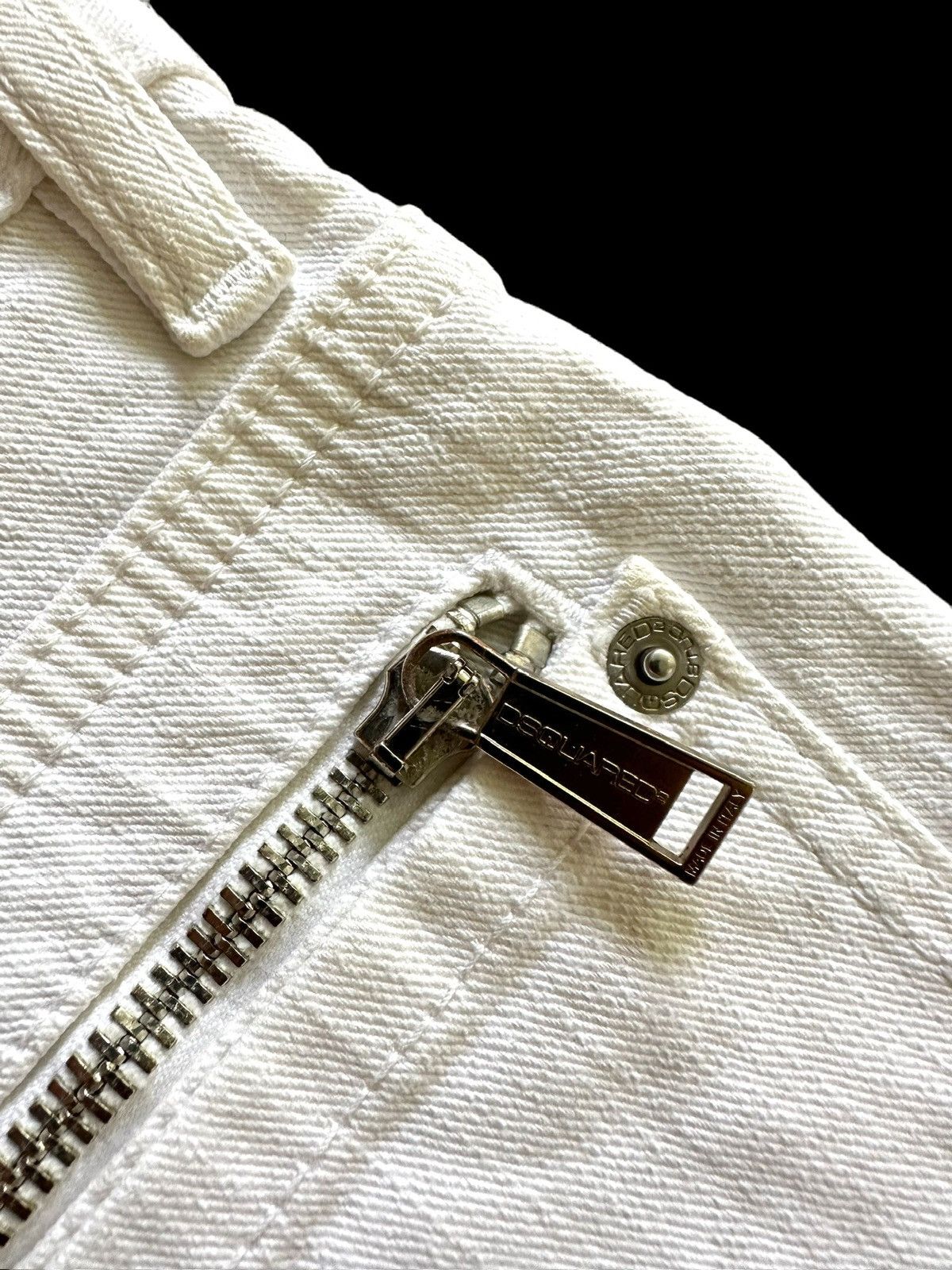 Dsquared2 [32 x 37] SS14 Dsquared White denim Made in Italy 7 pocket Size US 32 / EU 48 - 7 Thumbnail