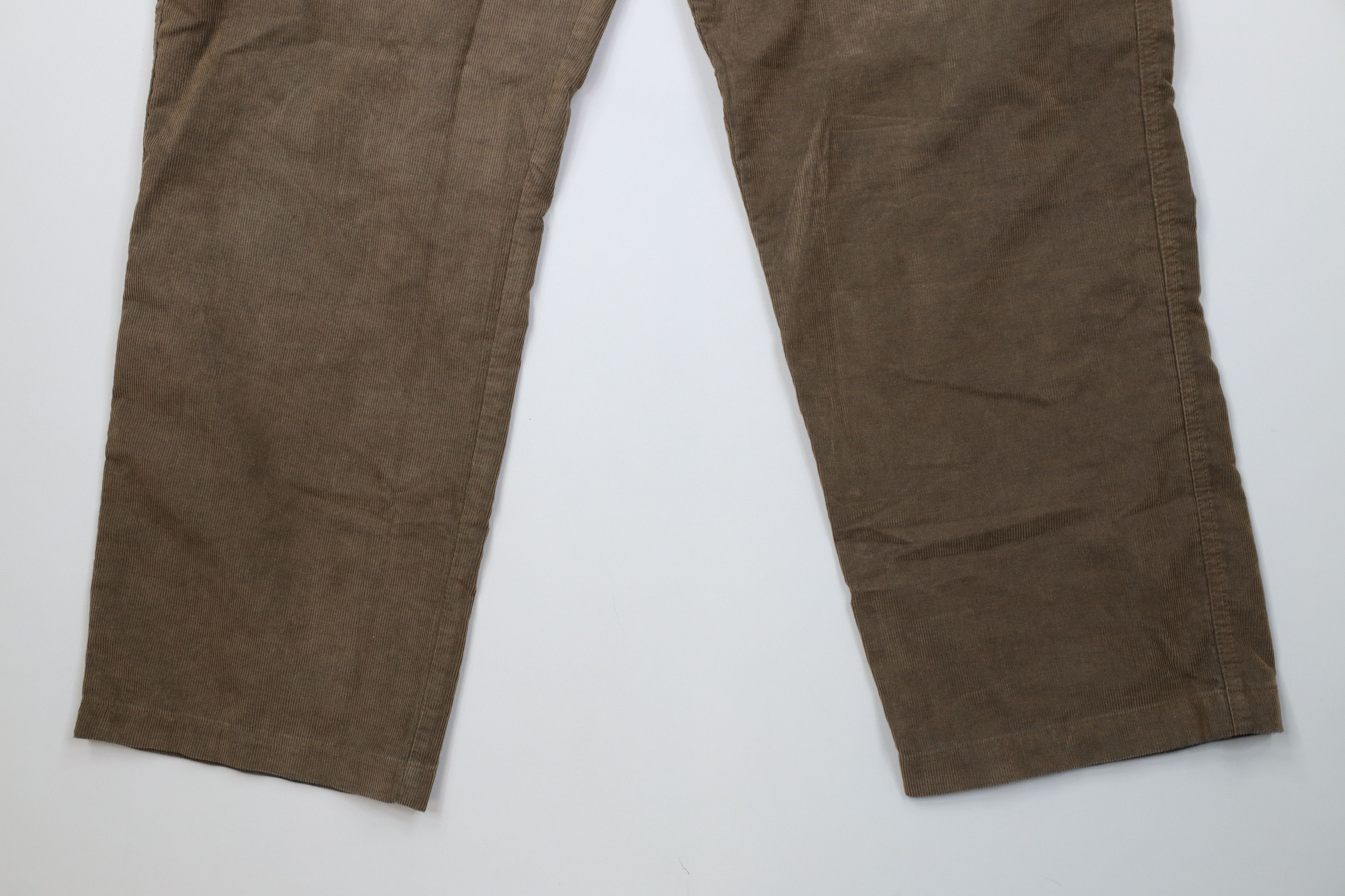 Vintage Vintage 90s Streetwear Wide Leg Corduroy Cargo Pants Beige Size US 34 / EU 50 - 4 Thumbnail