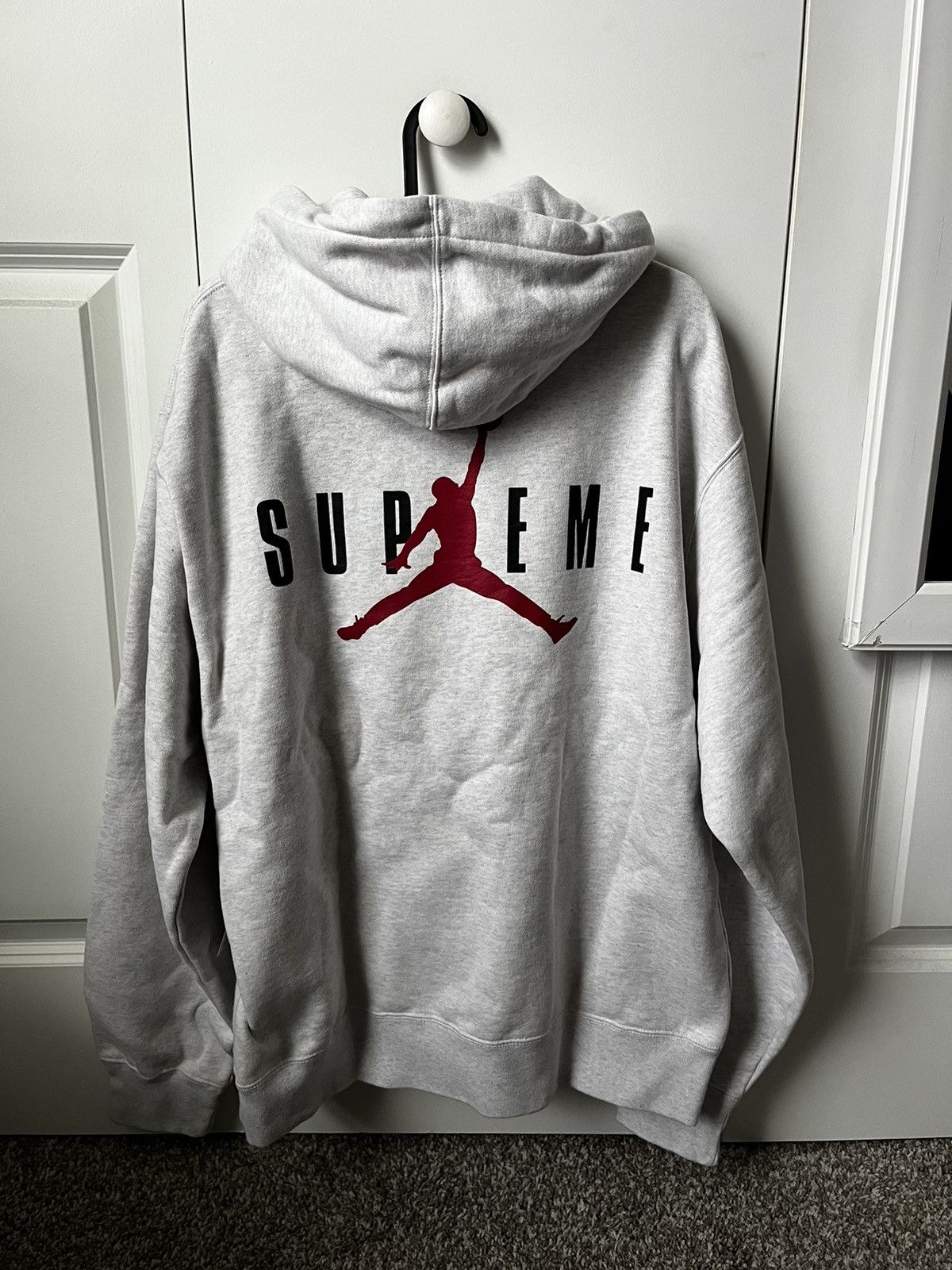 Jordan Brand × Supreme Supreme Jordan Hooded Sweatshirt Size US S / EU 44-46 / 1 - 7 Thumbnail