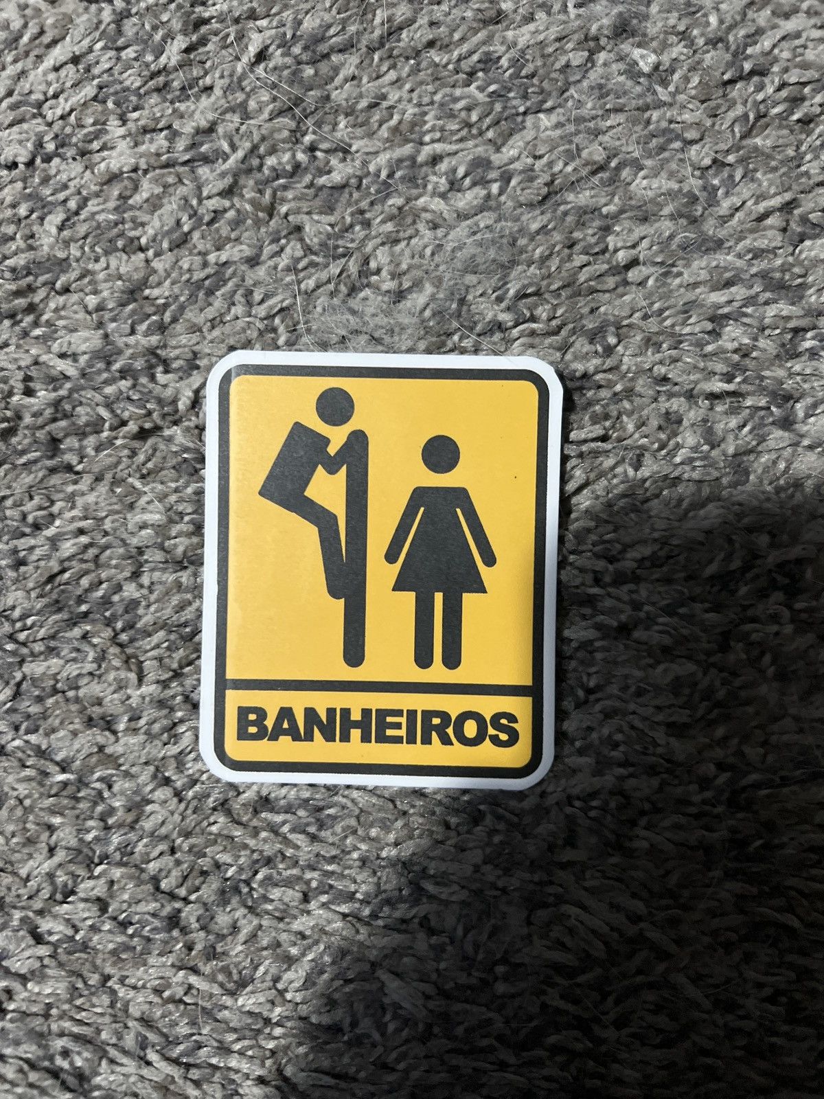 Hypebeast × Vintage Banheiros Sticker Size ONE SIZE - 1 Thumbnail
