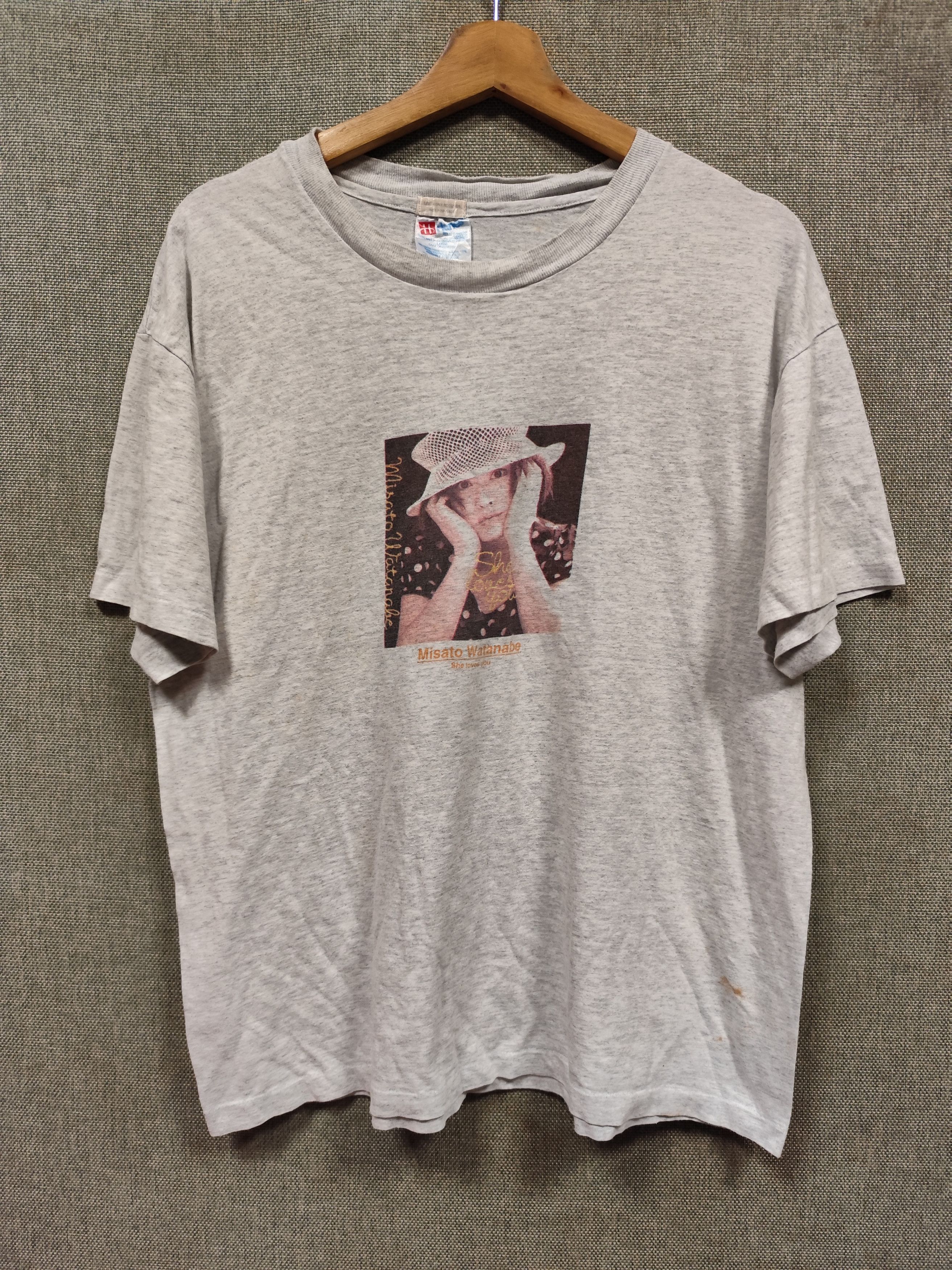 Band Tees vintage 90s t shirt misato watanabe she love you Size US L / EU 52-54 / 3 - 1 Thumbnail