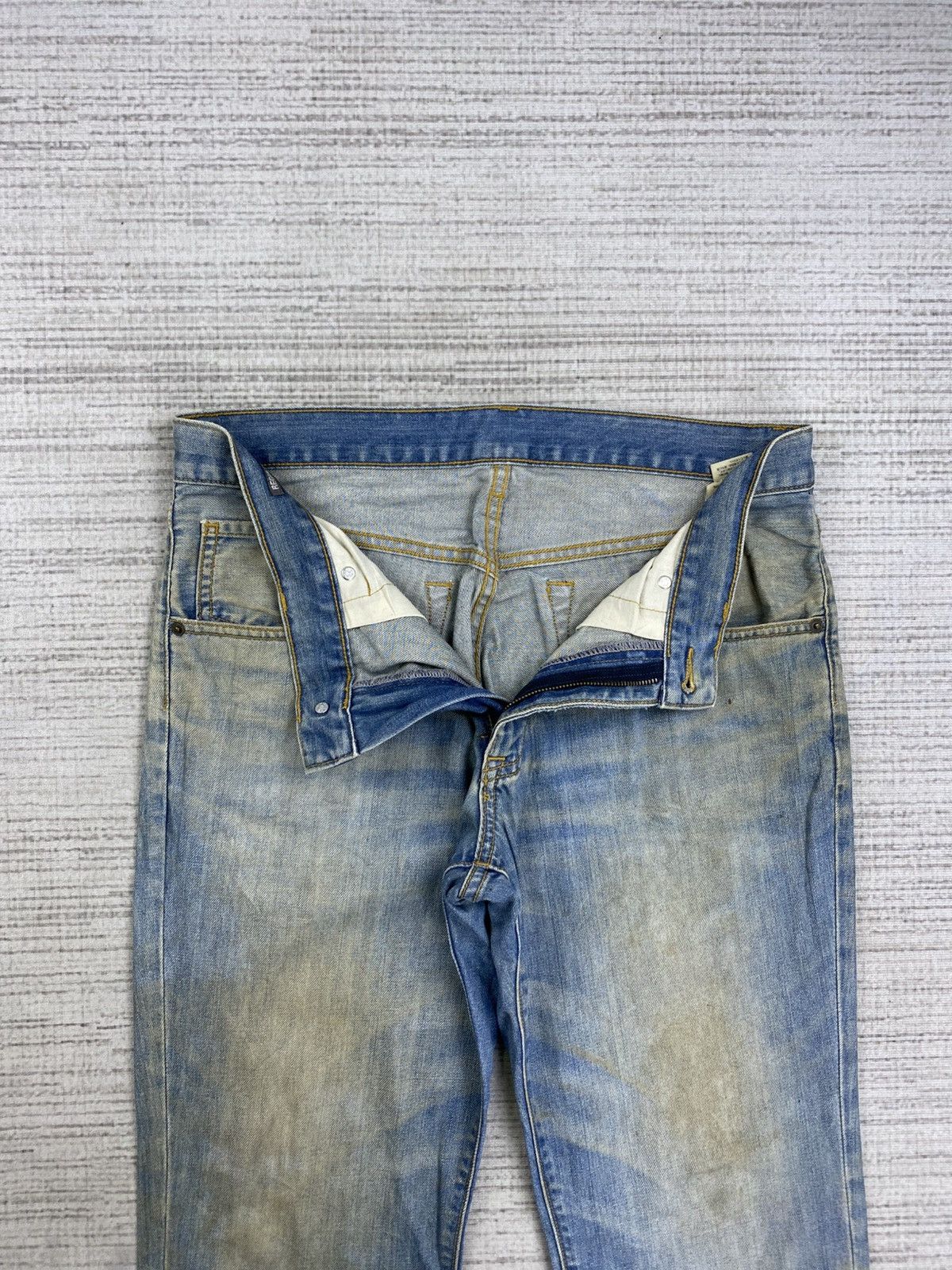 Japanese Brand × Vintage Vintage Topvalu Japanese Brand Distressed Denim Pants Size US 33 - 9 Thumbnail