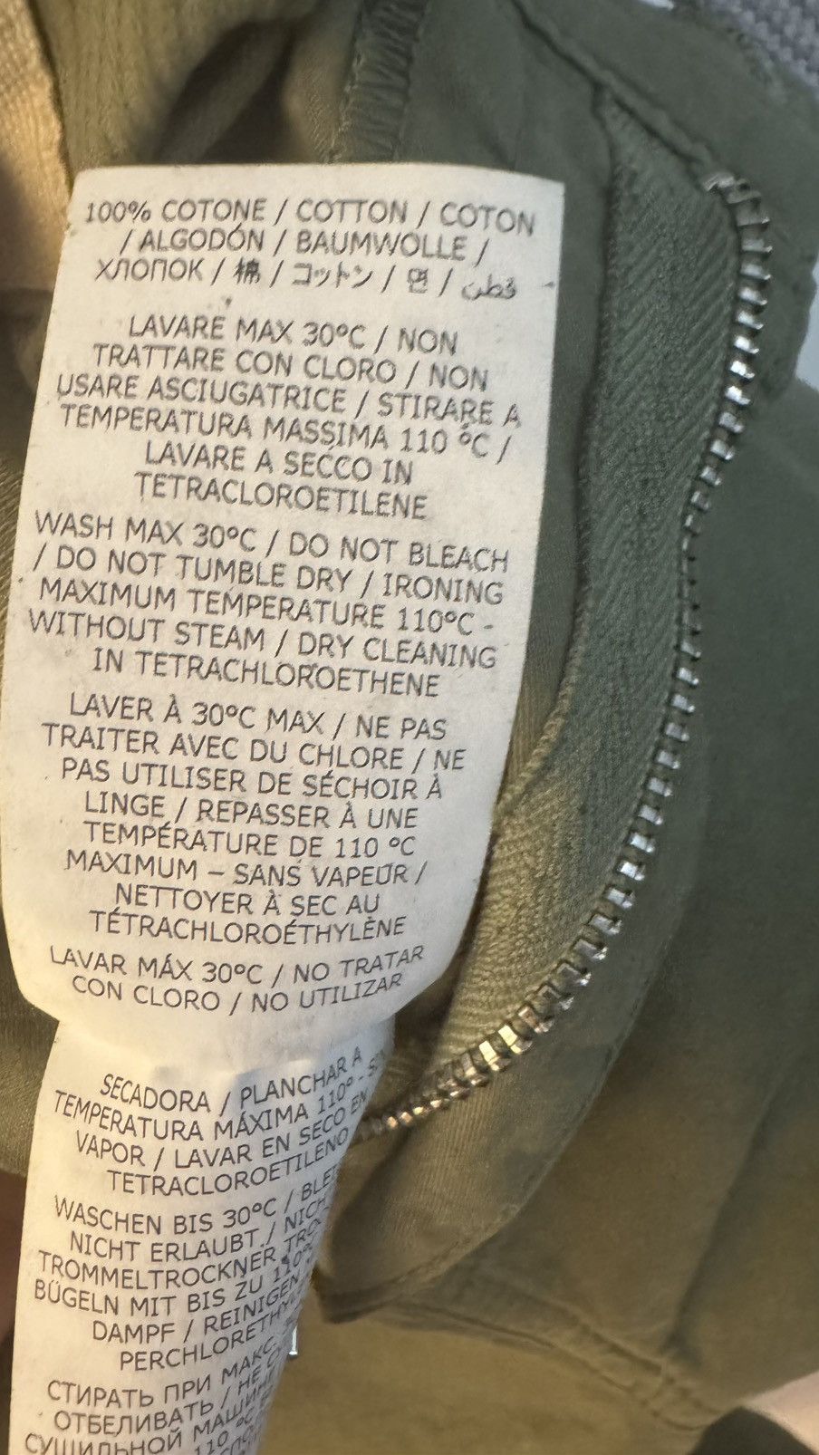 Aspesi Aspesi Olive Cargos Size US 30 / EU 46 - 4 Thumbnail
