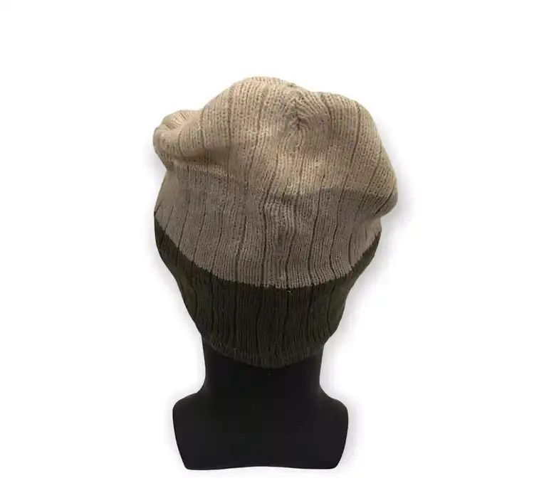 Japanese Brand × Vintage Japanese Brand Tone Colour Beanie Hat Size ONE SIZE - 4 Thumbnail