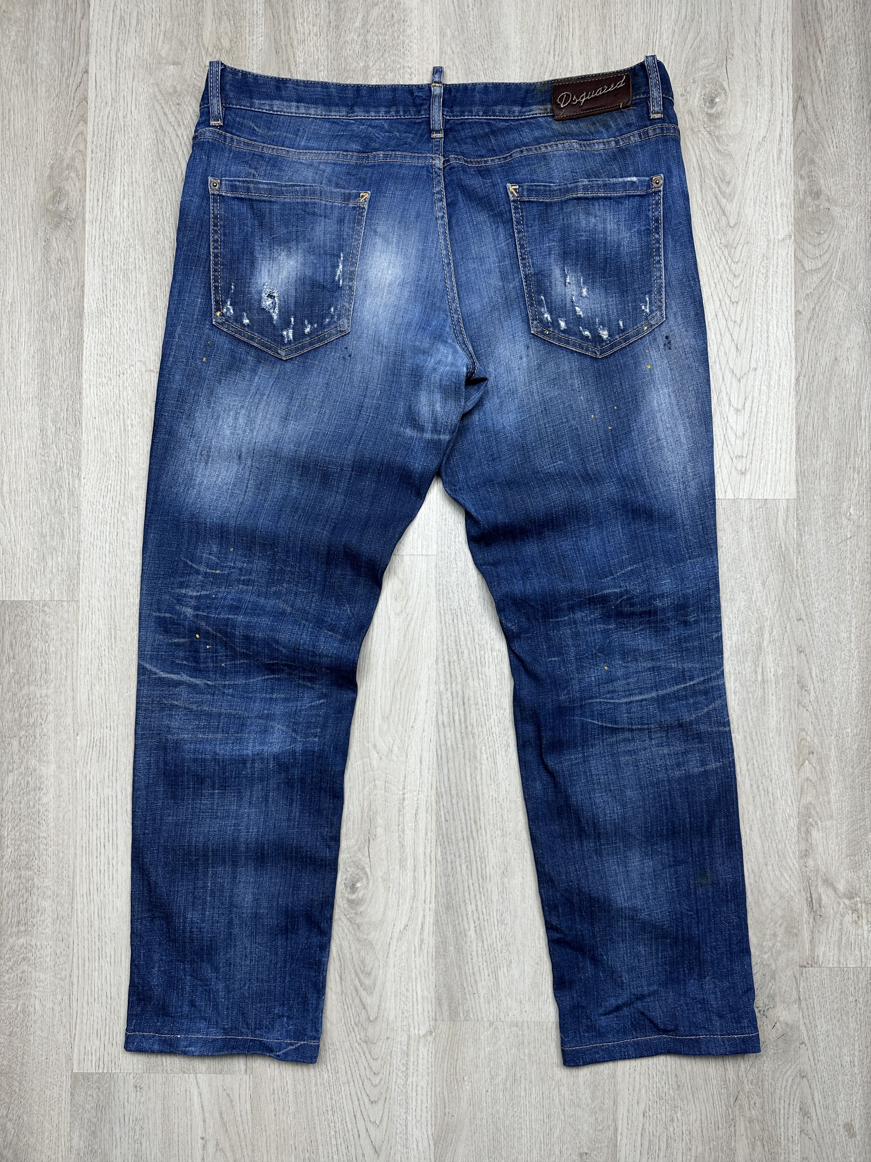 Dsquared2 DSquared2 Mens Distressed Denim Pant Jeans Size US 38 / EU 54 - 6 Thumbnail