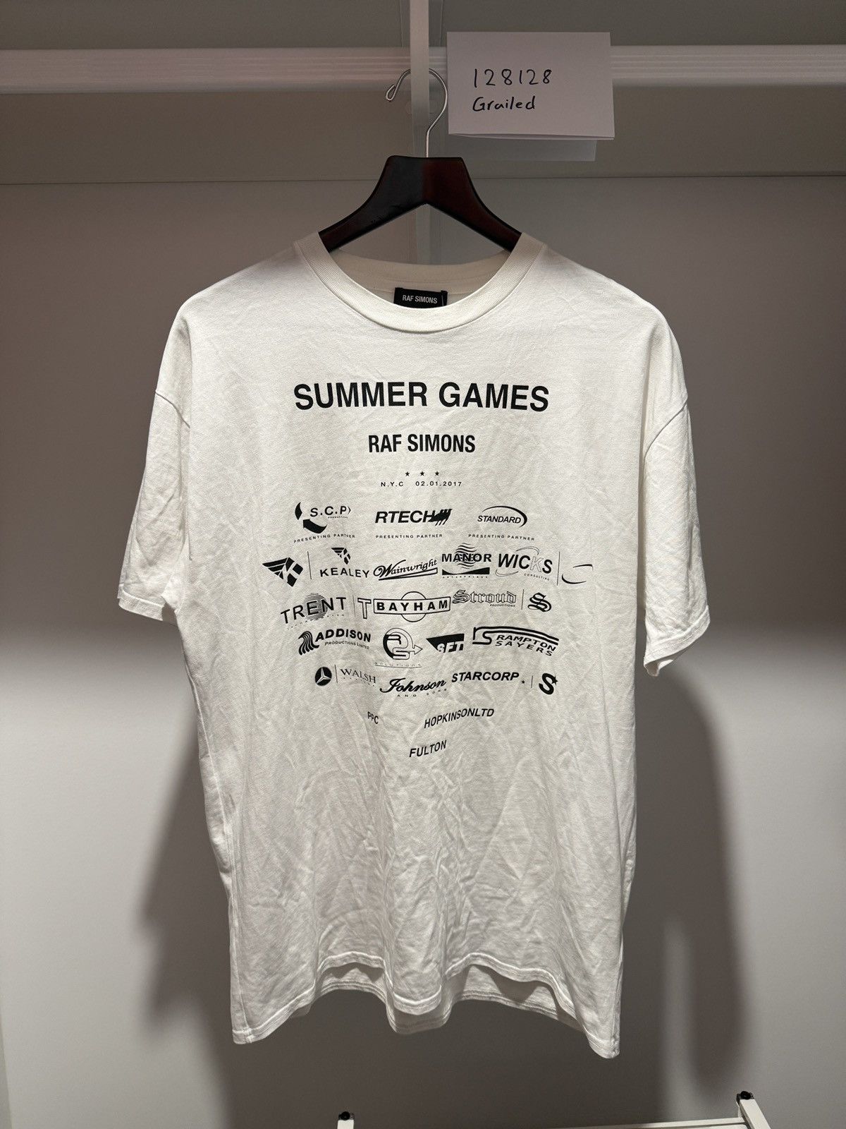 Raf Simons Raf Simons Summer Games T Shirt | Grailed
