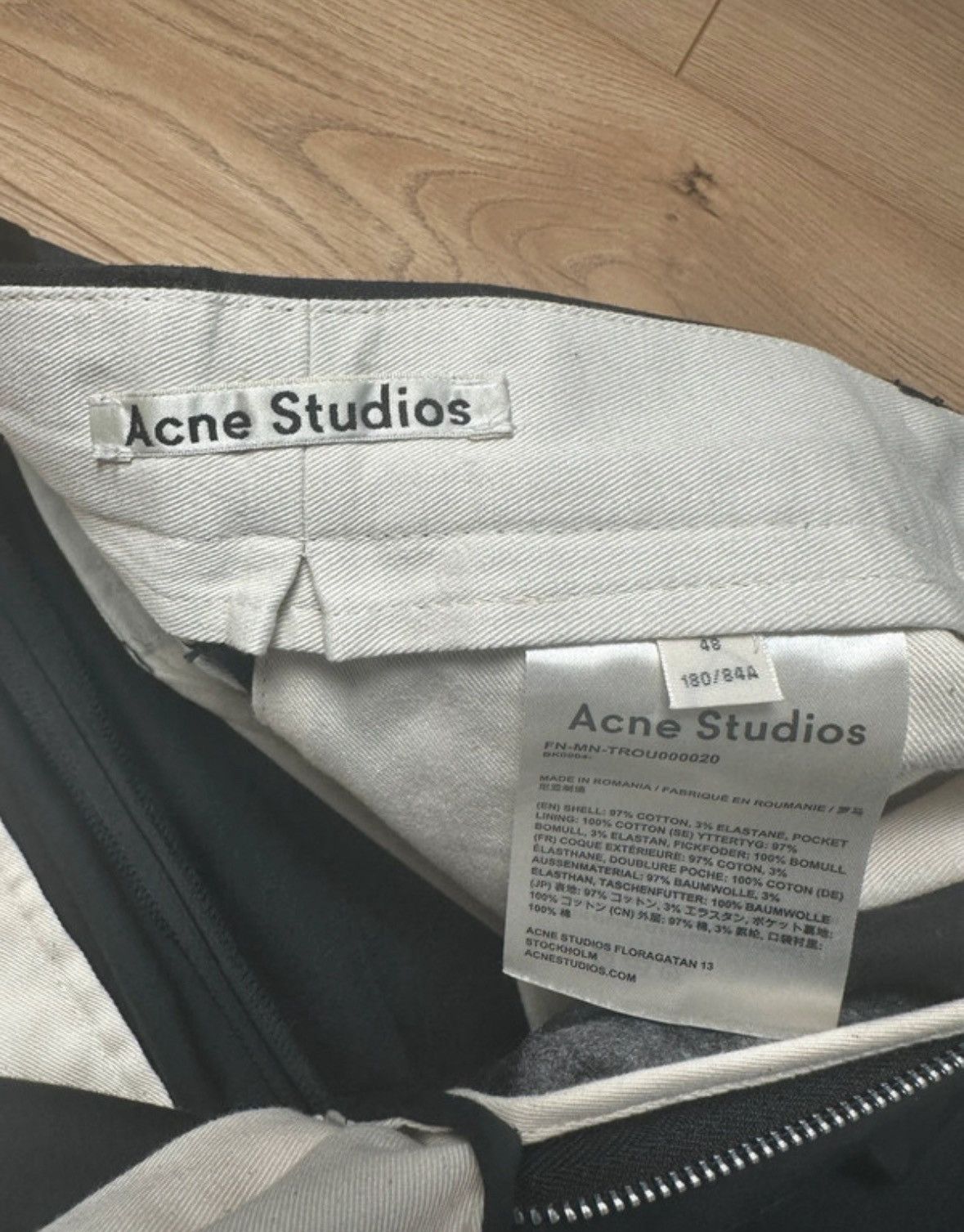 Acne Studios Acne Studios suit trousers Sz48 / US32 Size 48S - 4 Thumbnail