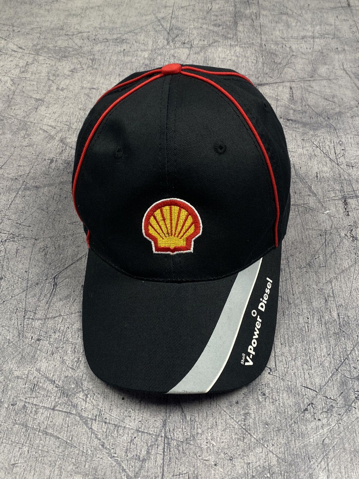 Ferrari × Vintage Vintage Shell V-Power Diesel Audi SPORT STRAPBACK CAP Size ONE SIZE - 3 Thumbnail