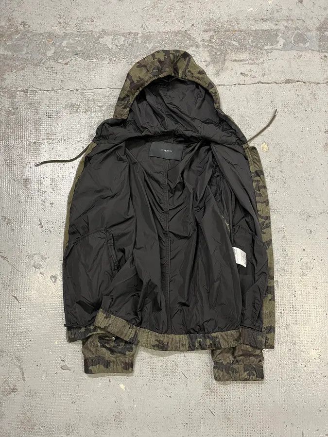 Givenchy SS2014 Givenchy Khaki Nylon Camouflage Hooded Jacket by Riccardo Tisci Size US M / EU 48-50 / 2 - 8 Thumbnail