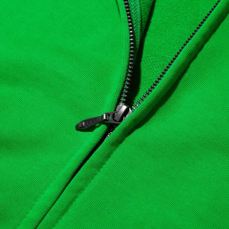 Bottega Veneta nul1.org (nu-14) slime green YKK full zip wide boxy cropped Size US L / EU 52-54 / 3 - 21 Thumbnail