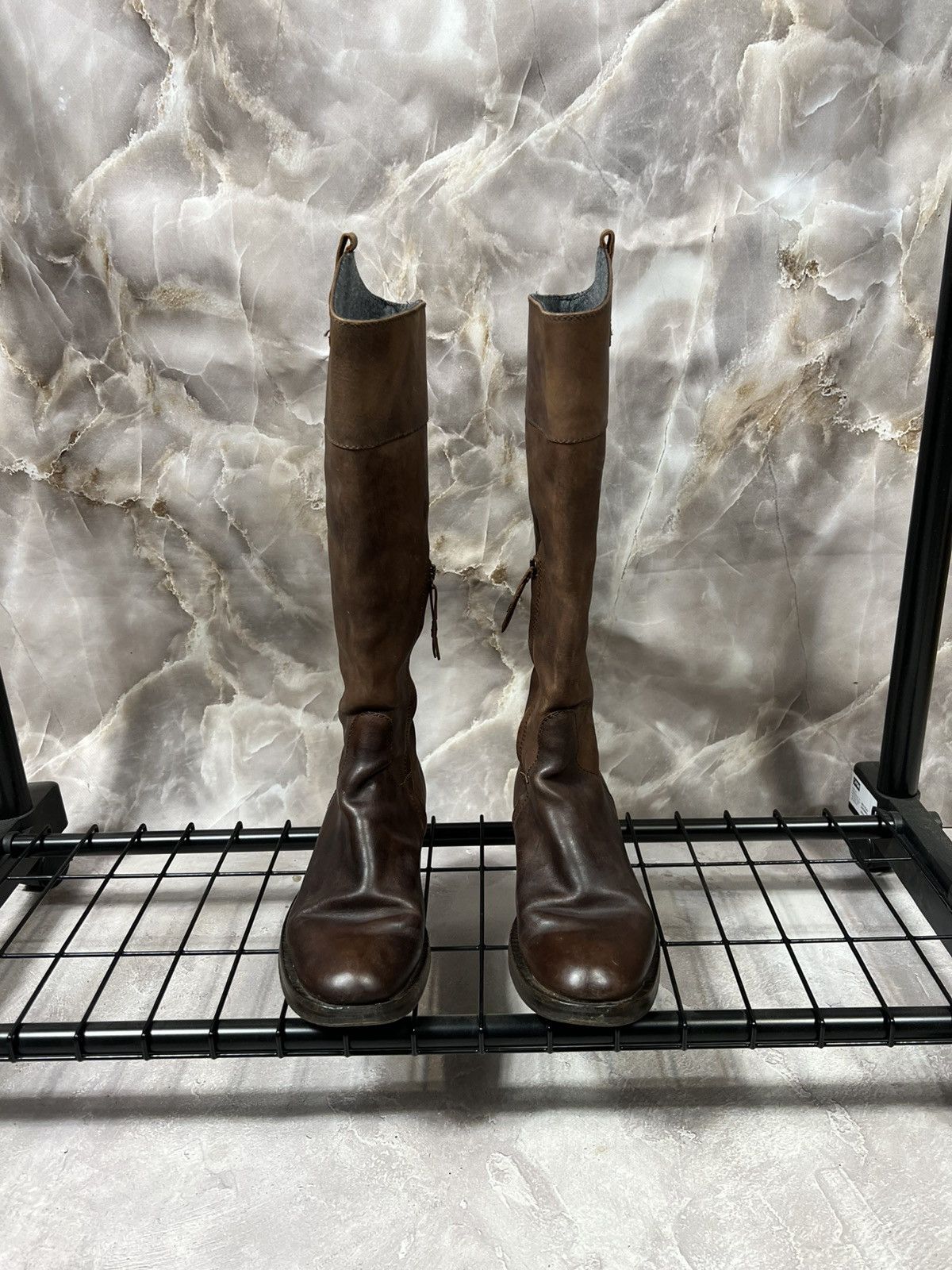 Brunello Cucinelli Vintage Brunello Cucinelli Leather Hight Boot Size US 7.5 / IT 37.5 - 3 Thumbnail