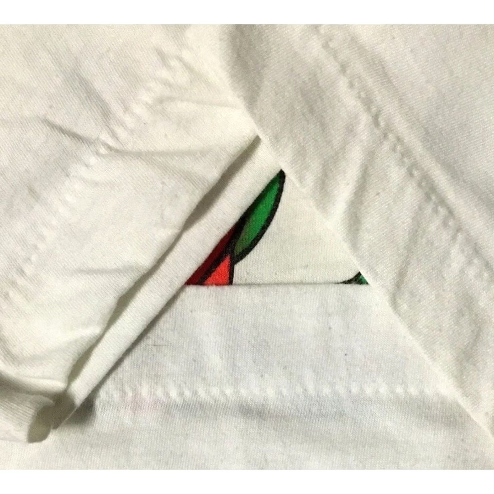 Vintage VINTAGE Parrot Mexico Shirt L White Sun Palm Trees Beach 90s 80s Grunge Surf USA Mens T-Shirt Single Stitch Size US L / EU 52-54 / 3 - 3 Thumbnail
