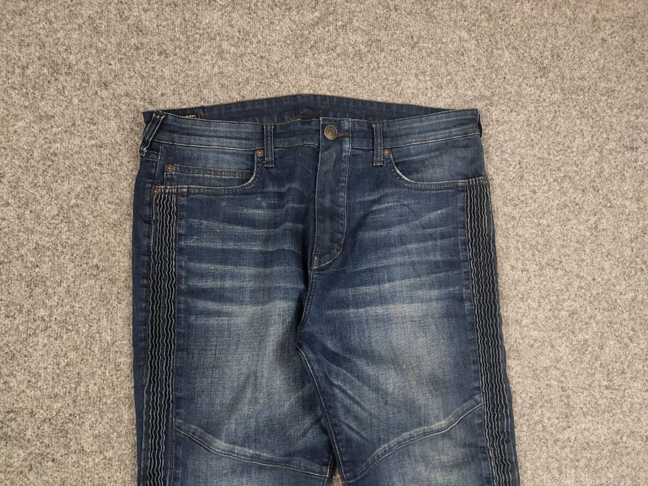 True Religion Vintage True Religion USA Mick Zipper Denim Jeans Y2K Style Size US 36 / EU 52 - 4 Thumbnail