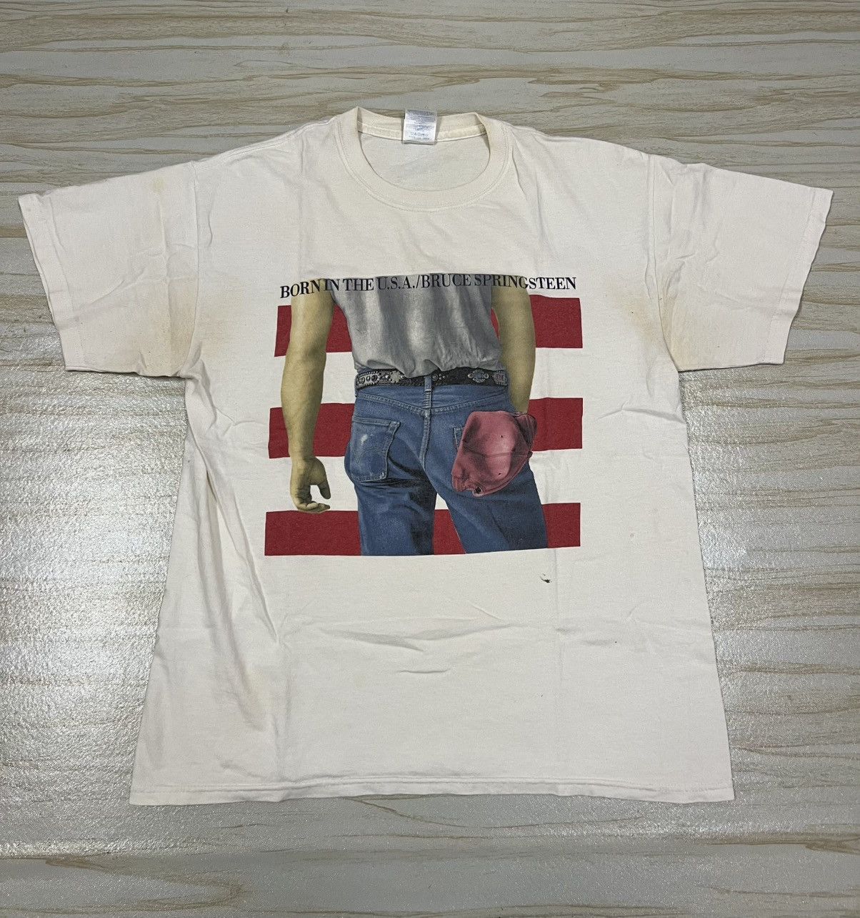 Band Tees Bruce Springsteen Born In The Usa 00s Tee Size US M / EU 48-50 / 2 - 1 Thumbnail