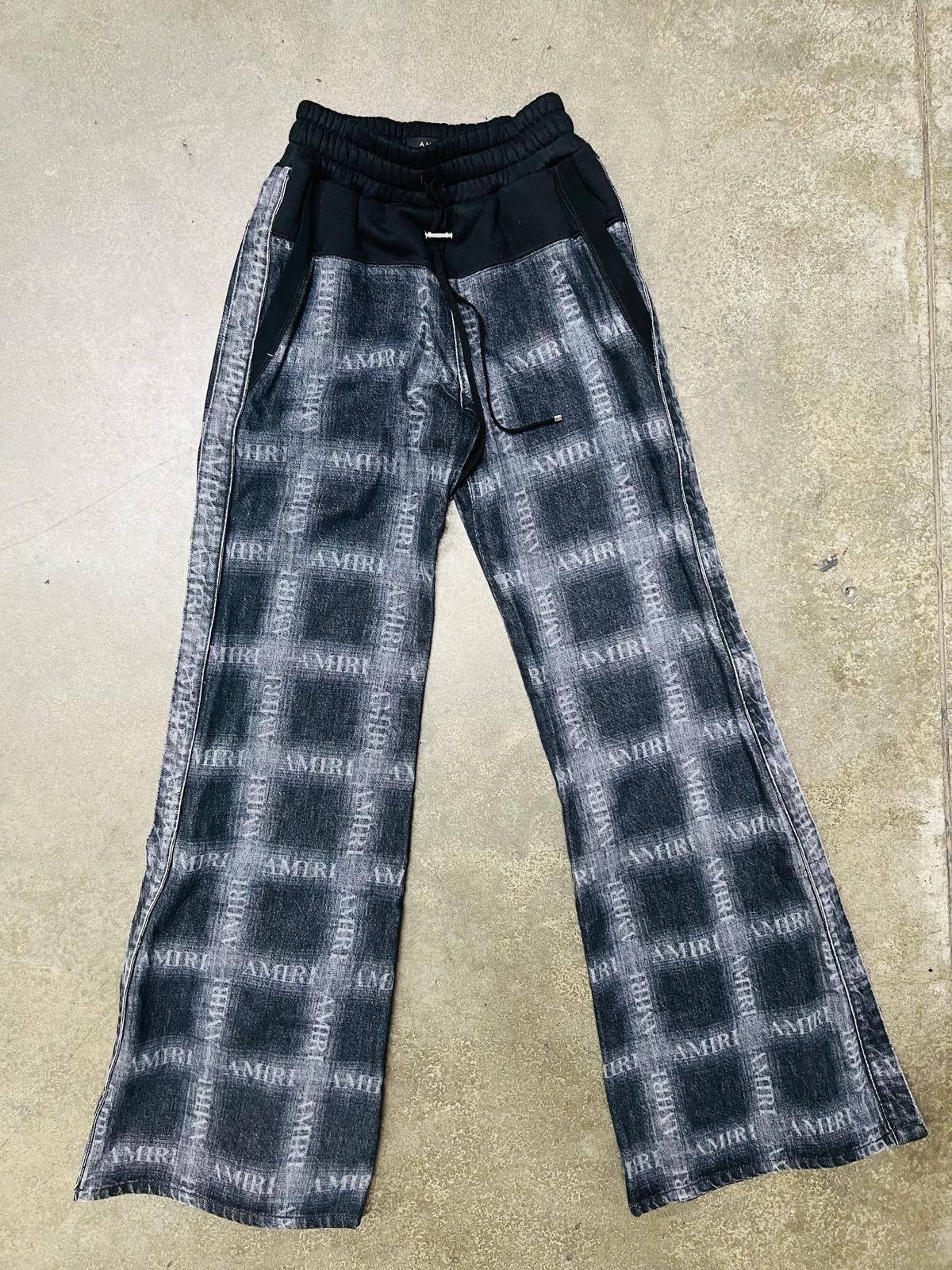 image of Amiri Pants - Size Small (W/drawstrings) in Black, Men's