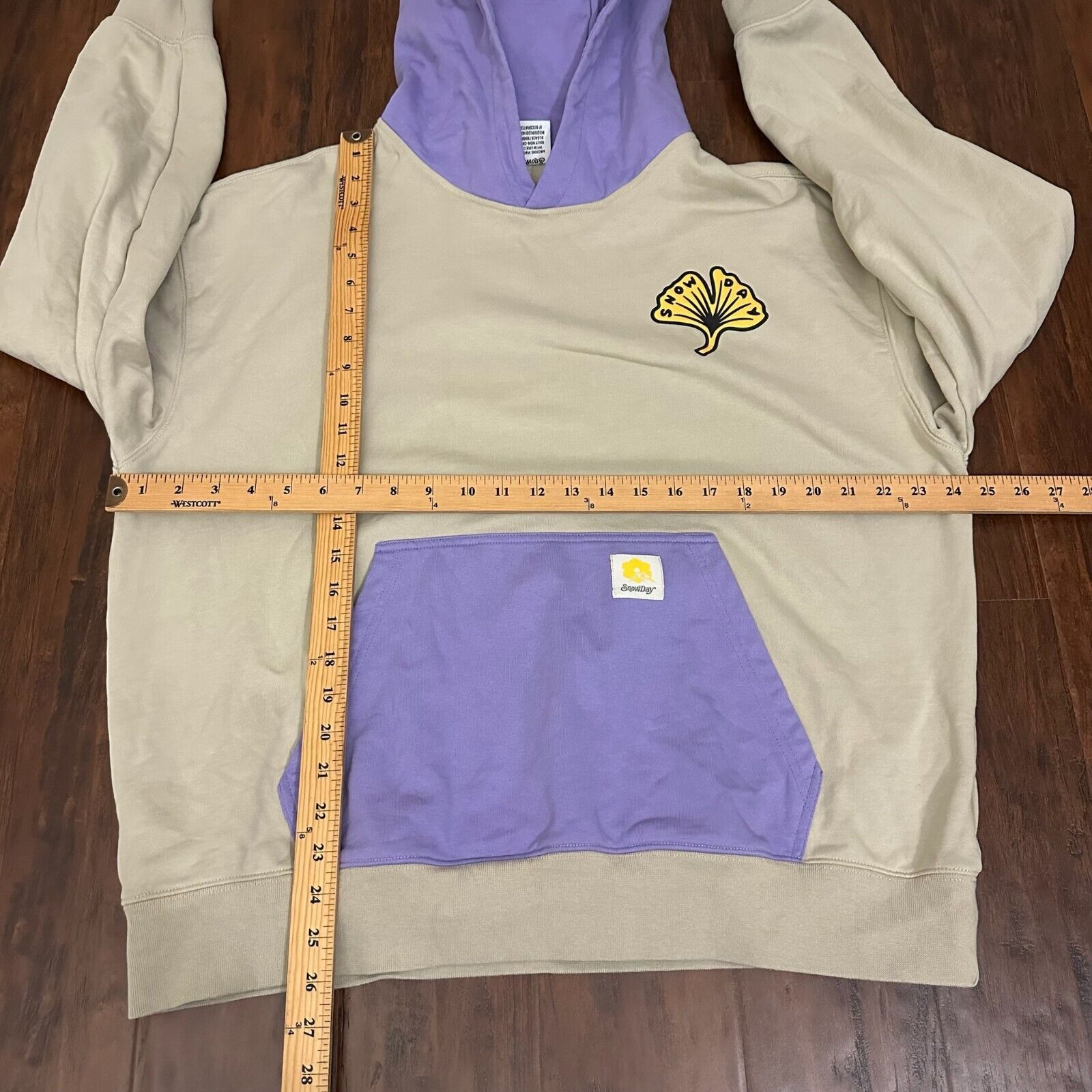 Designer × Japanese Brand SNOWDAY x JAPANESE Streetwear Men's Two-Tone Pullover Hoodie Size US L / EU 52-54 / 3 - 10 Thumbnail
