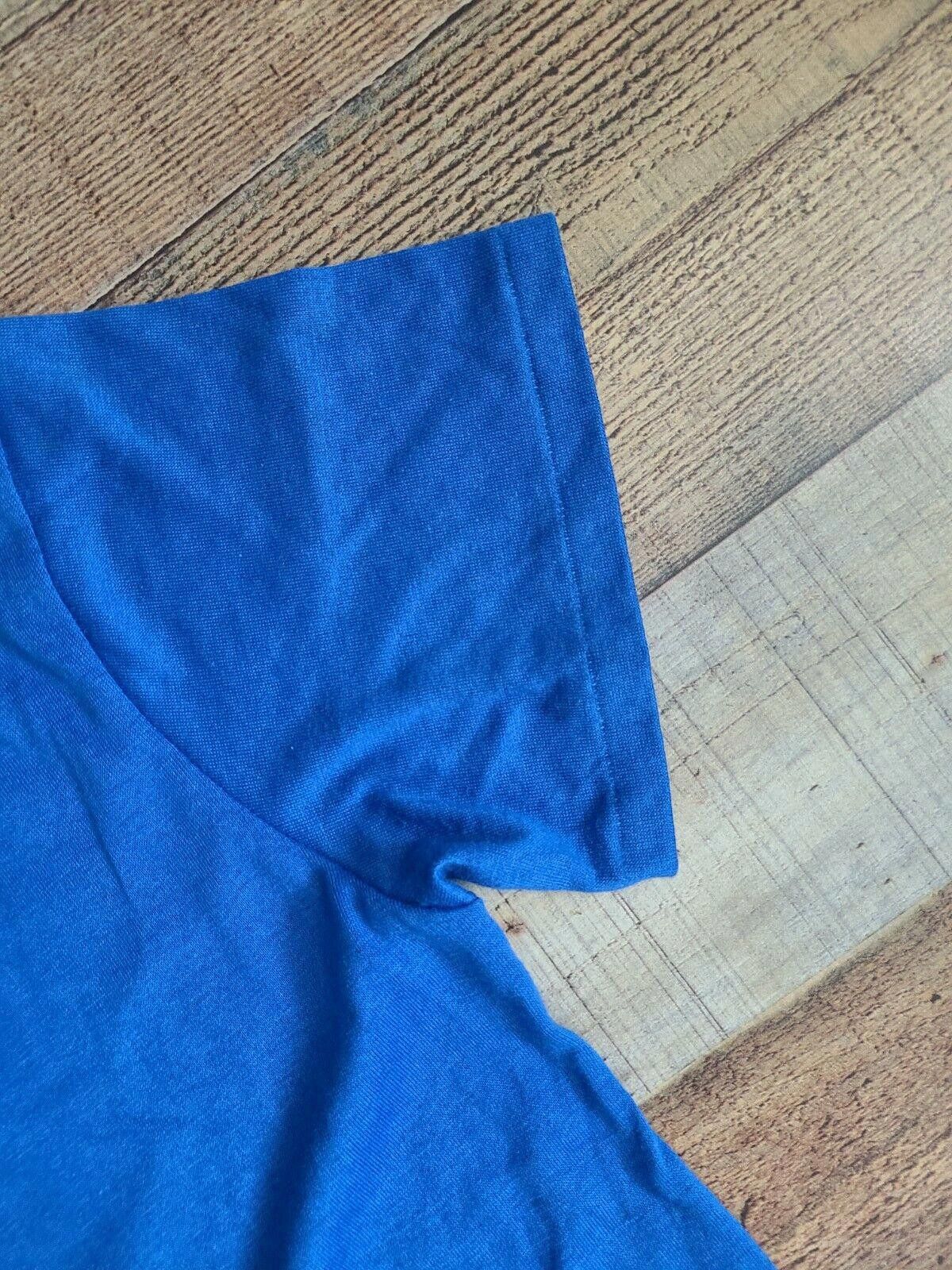 Designer Vintage Chicago Cubs T Shirt XL blue Single Stitch XL Size XL / US 12-14 / IT 48-50 - 4 Thumbnail