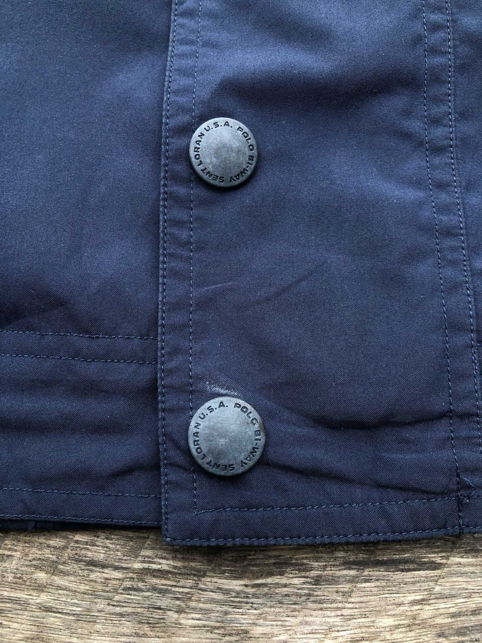 Polo Ralph Lauren × Ralph Lauren × Vintage Vintage Polo Bi-Way Zipper Jacket Size US L / EU 52-54 / 3 - 8 Thumbnail