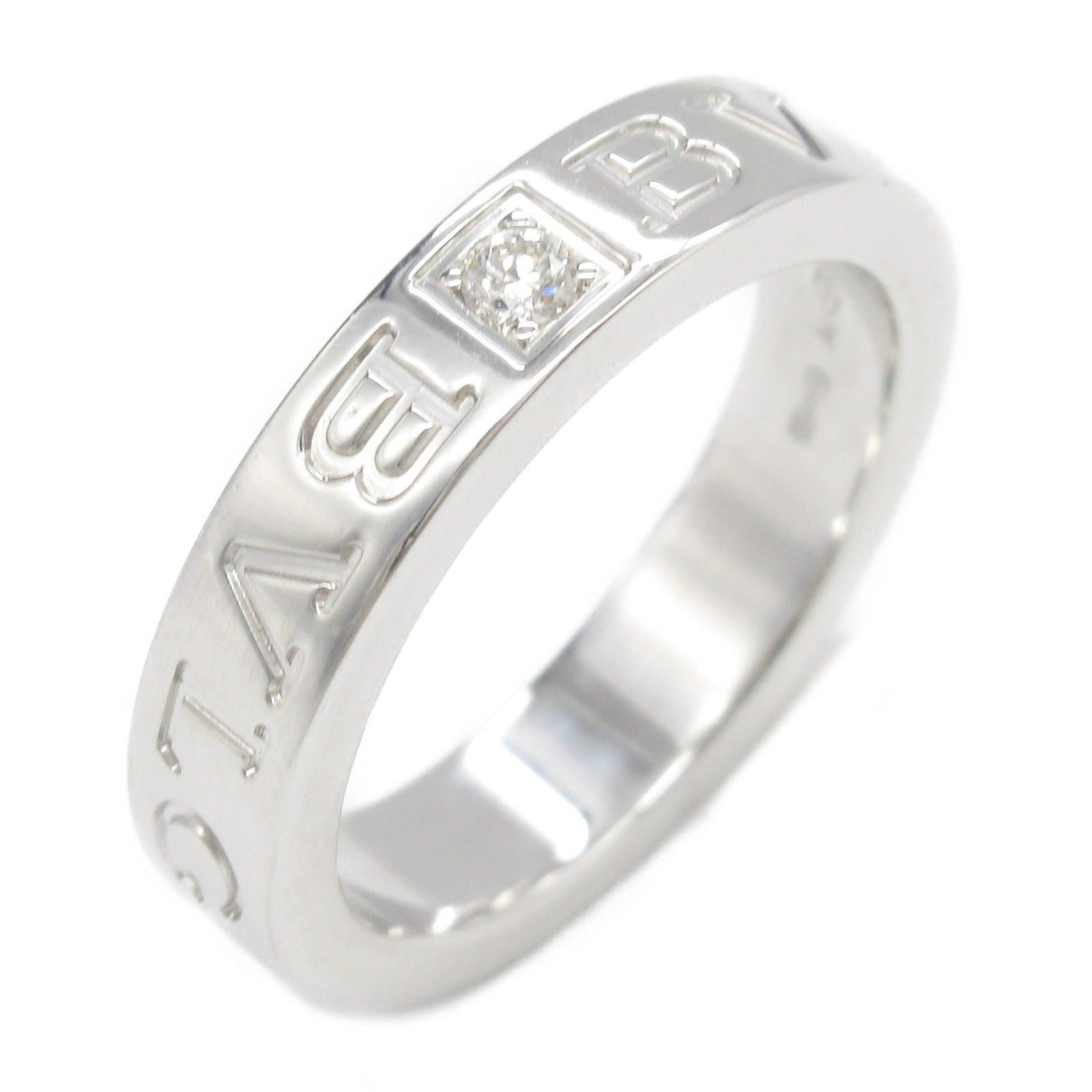 Bvlgari Bvlgari Bulgari Diamond Ring K18Wg (White Gold) Clear Size ONE SIZE - 1 Thumbnail