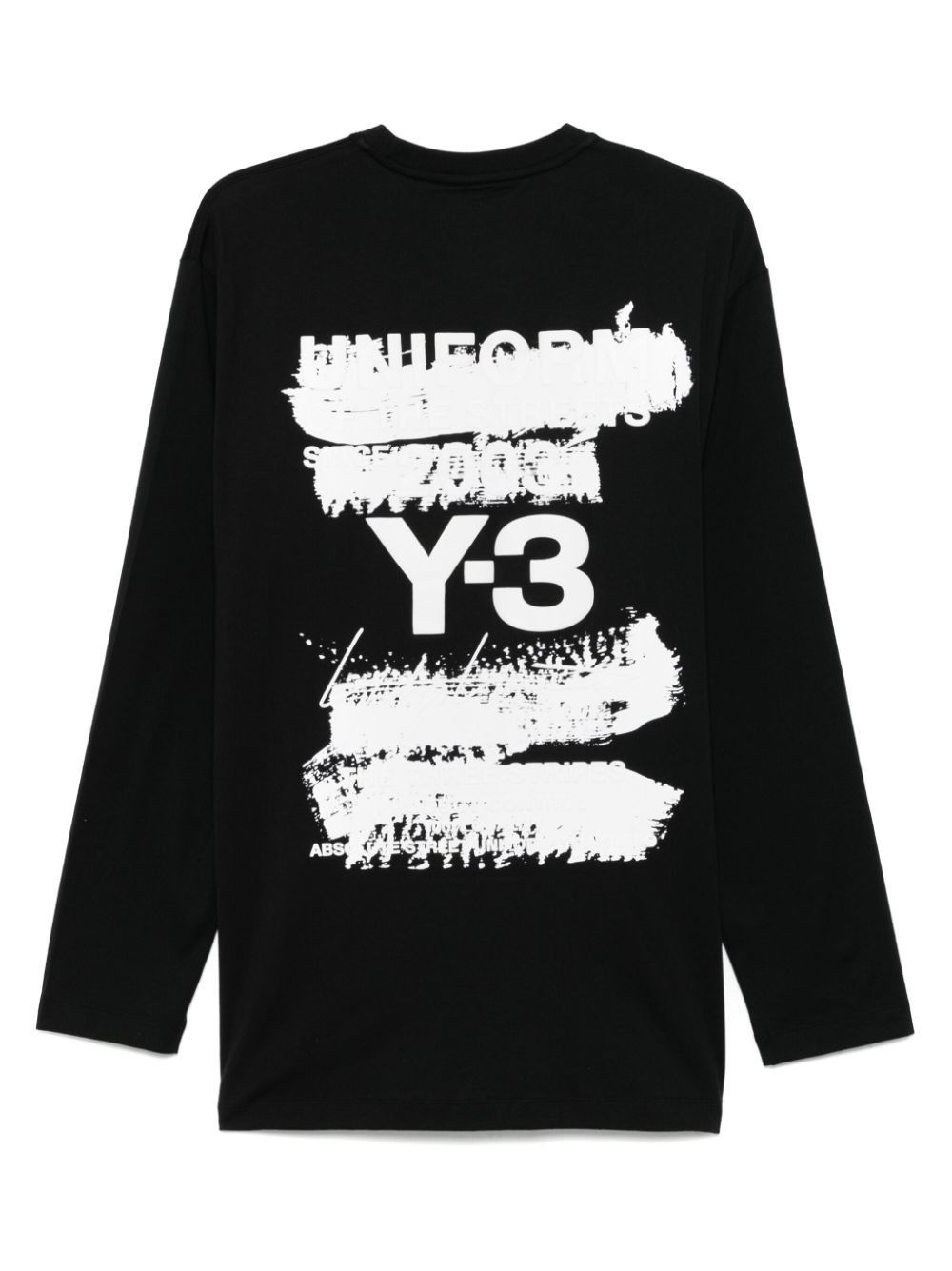 o1s22i1n0125 Long Sleeve T-Shirt in Black