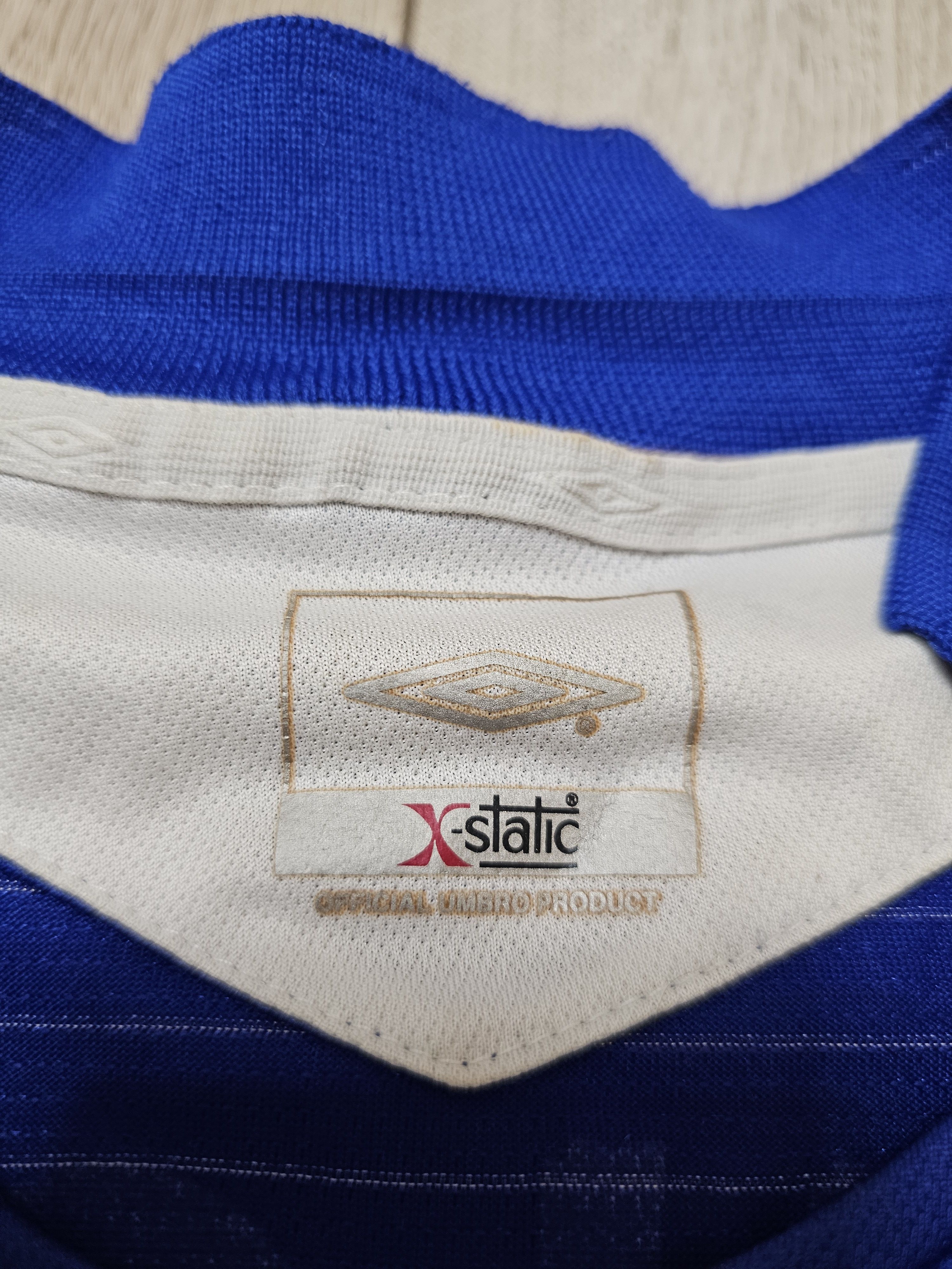Umbro × Vintage EVERTON 2005 2006 HOME VINTAGE FOOTBALL SHIRT SOCCER JERSEY Size US L / EU 52-54 / 3 - 8 Thumbnail