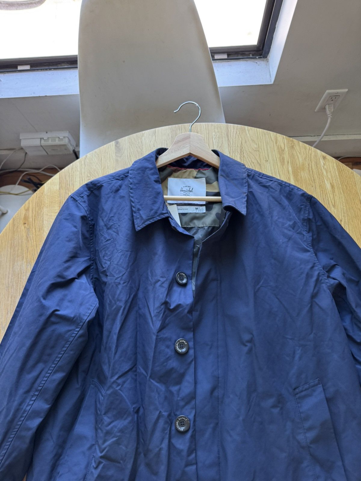 Herschel Supply Co. Herschel Navy Mac Rain Coat Size US M / EU 48-50 / 2 - 4 Thumbnail