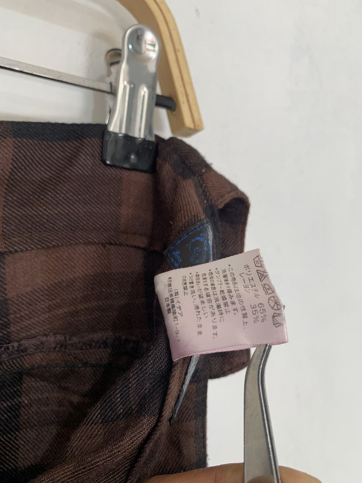 Blackbird × Japanese Brand × Seditionaries Blue bird punk skull plaid bondage pants Size US 28 / EU 44 - 6 Thumbnail