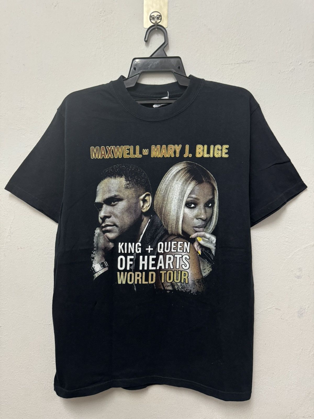 Rap Tees × Vintage Vintage 00’s Maxwell Mary J Blidge Rap Tee Size US M / EU 48-50 / 2 - 1 Thumbnail