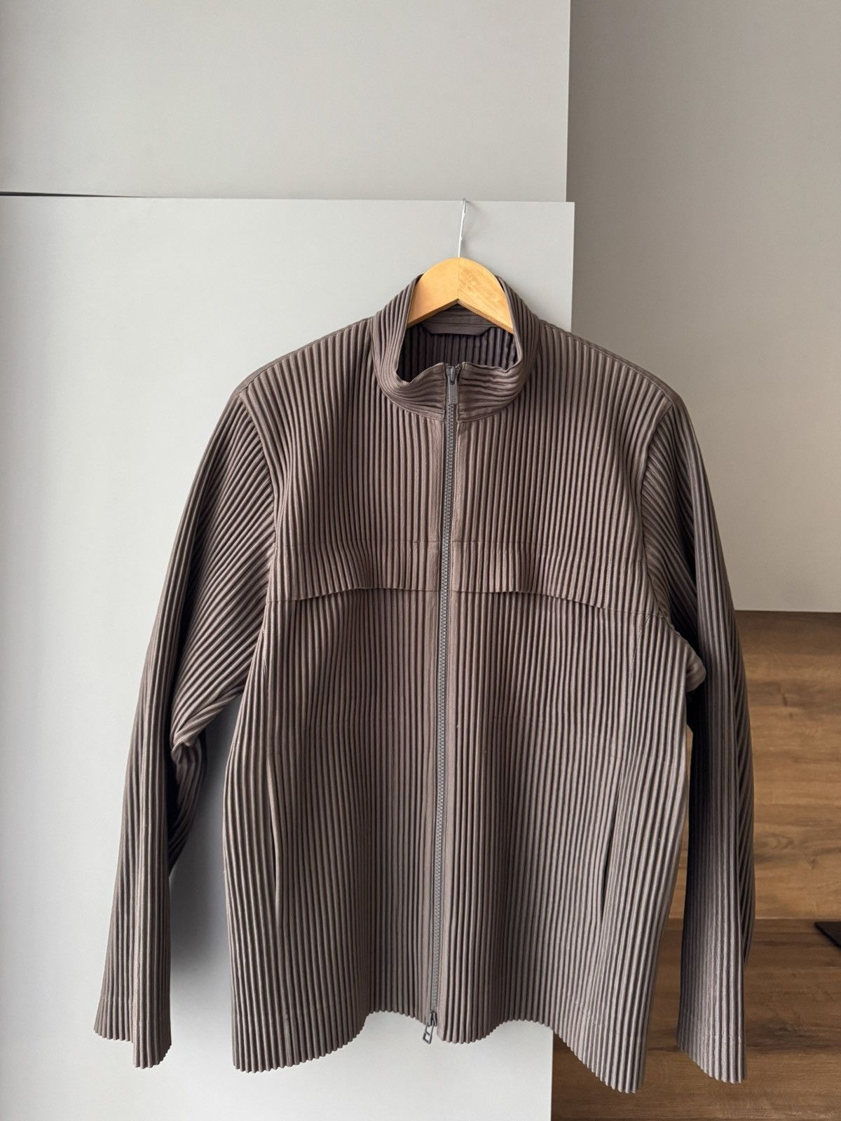 Homme Plisse Issey Miyake Issey Miyake Homme PLISSE Jacket Size M-L Size US M / EU 48-50 / 2 - 1 Thumbnail