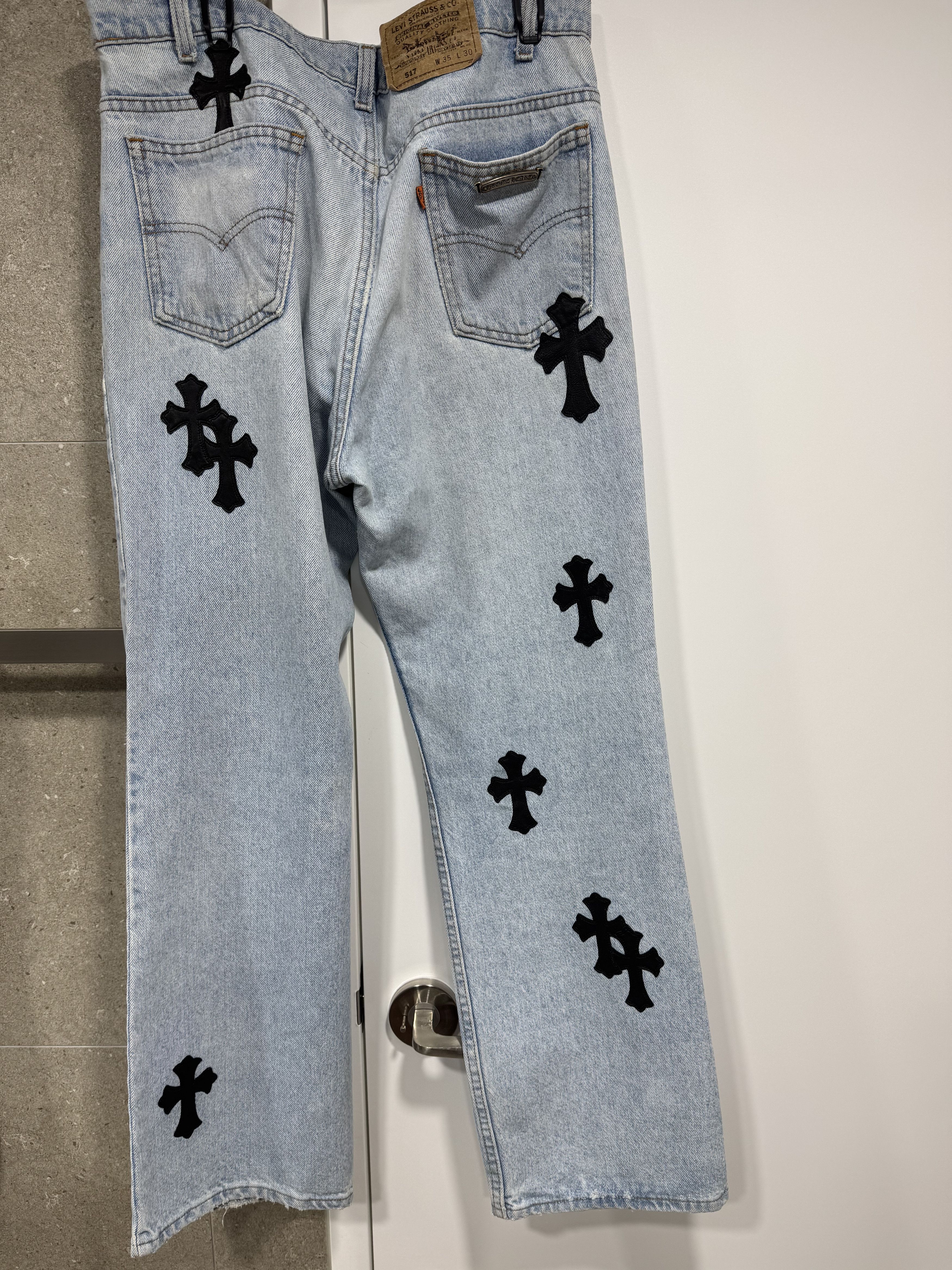 Chrome Hearts Chrome Hearts Levis 517 34size Denim Pants Size US 34 / EU 50 - 2 Thumbnail