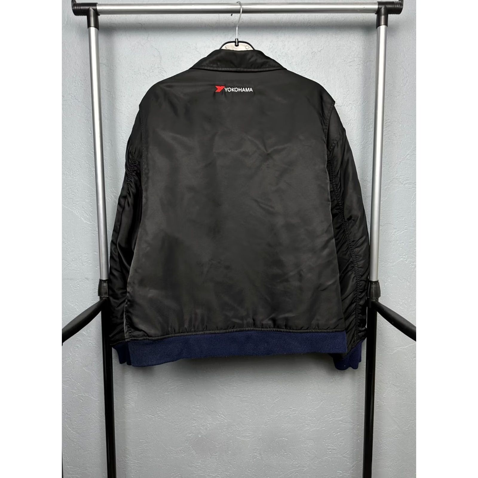 Vintage USA Bomber Jacket Mens XL Black Nylon MA1 Pilot Air Force Vintage Jacket Size US XL / EU 56 / 4 - 6 Thumbnail