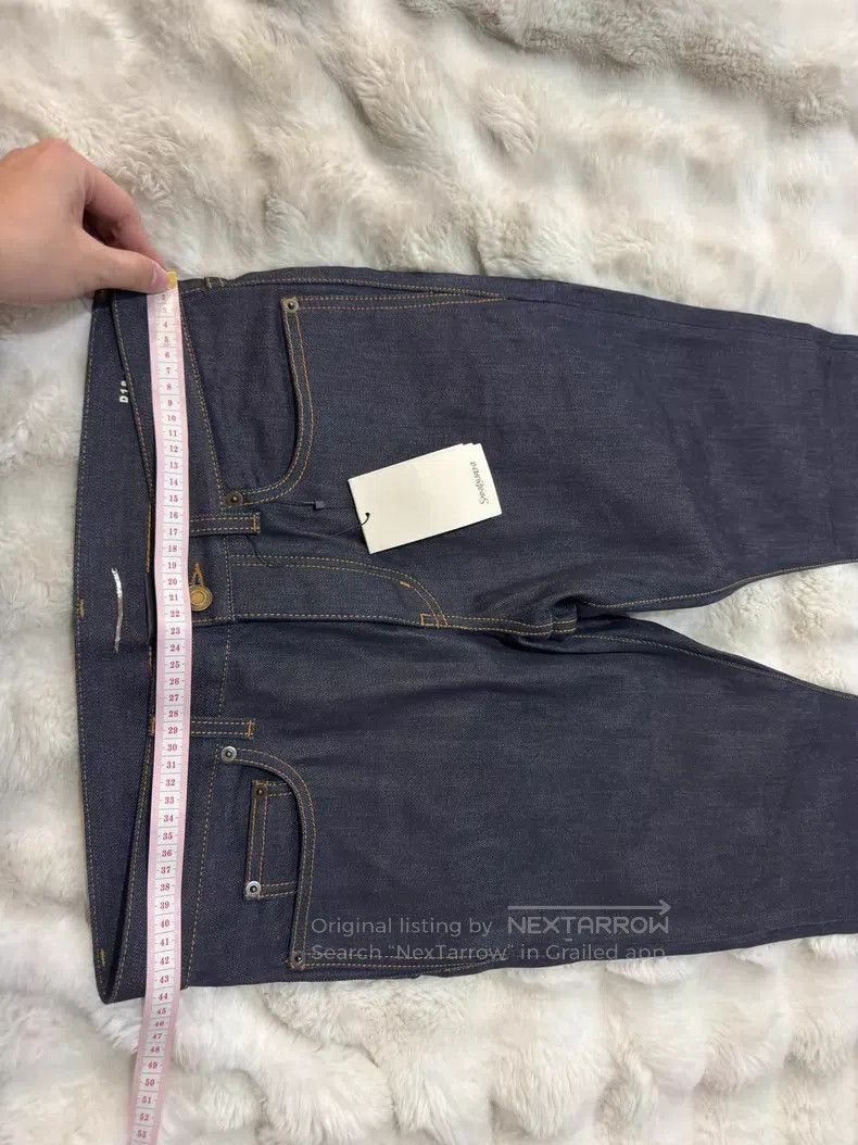 Saint Laurent Paris Saint Laurent Paris Dark Blue Slim Fit Men's Denim Jeans Size US 30 / EU 46 - 6 Thumbnail