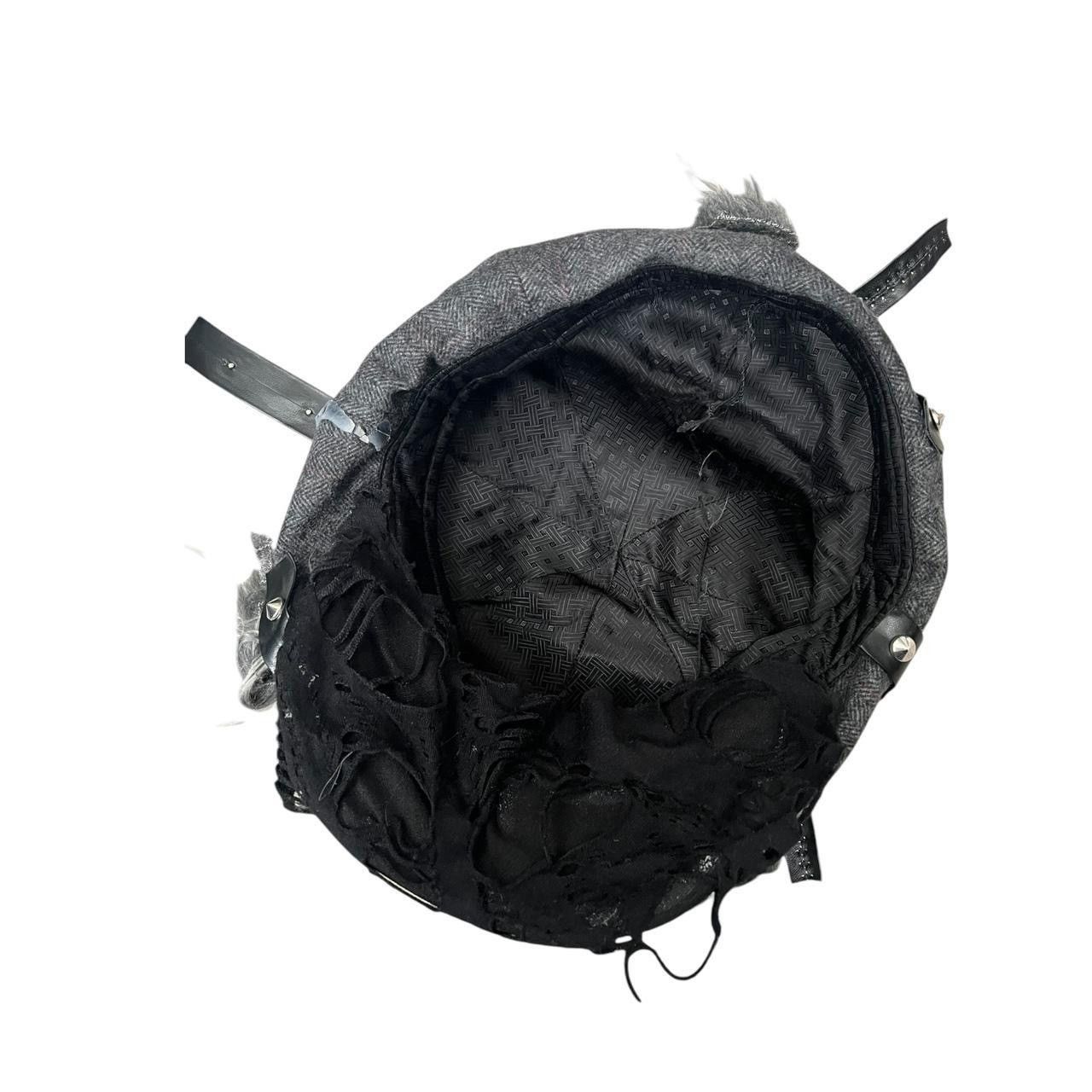 Japanese Brand Patchwork Fur Hat Size ONE SIZE - 3 Thumbnail