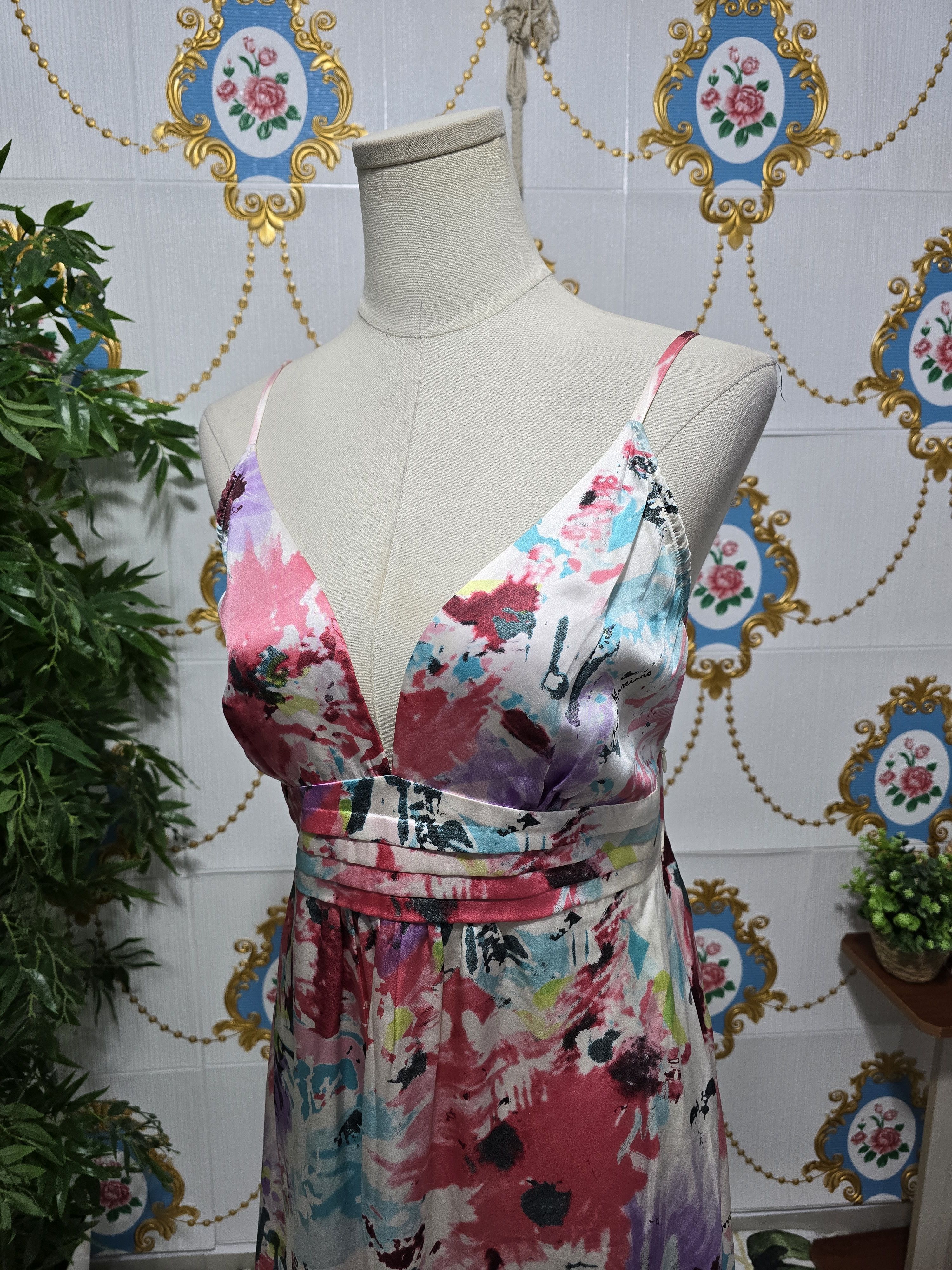 Guess GUESS 100% silk Dress SIZE LARGE, made in Italy Size L / US 10 / IT 46 - 12 Thumbnail