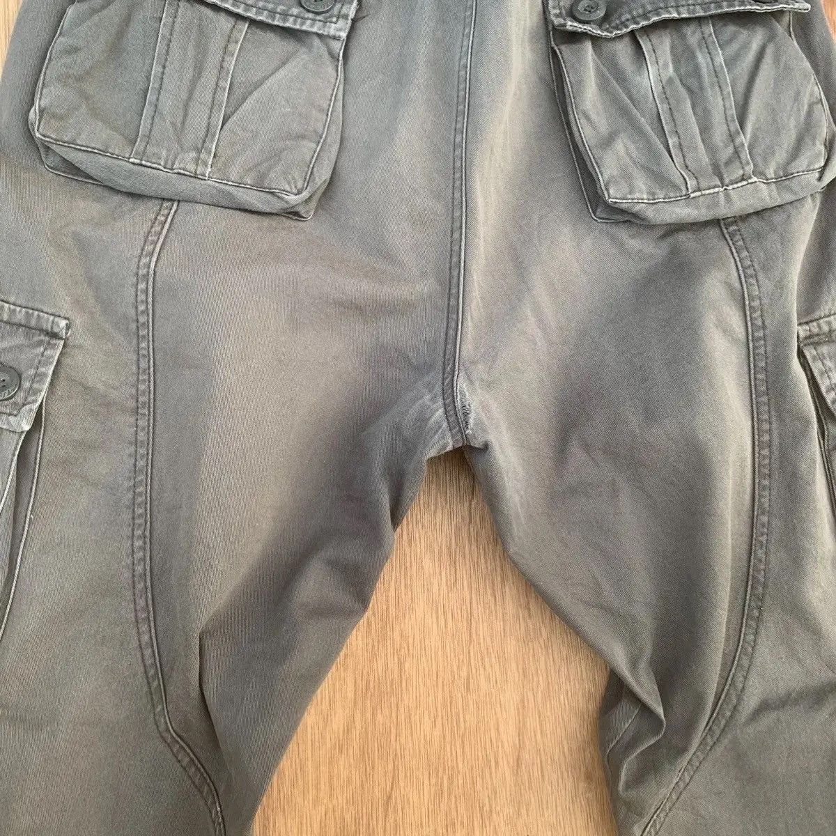 LAST DROP! DELETE TODAY🛒MULTIPOCKET MATCHSTICK FADED CARGO