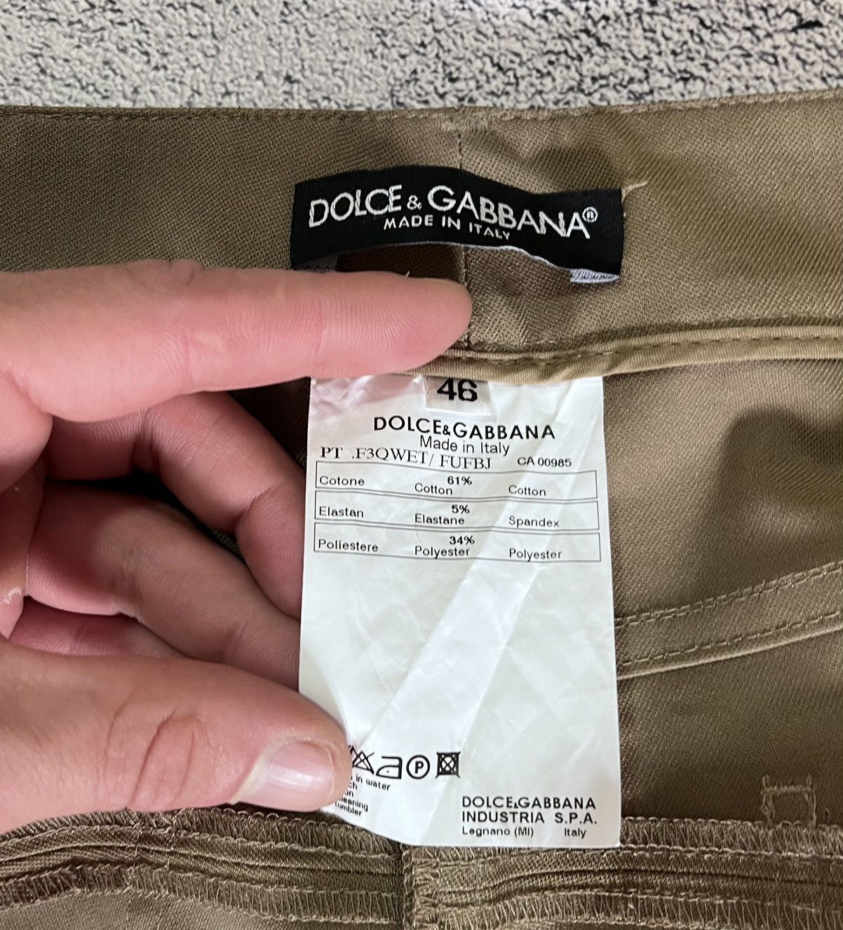 Dolce & Gabbana Dolce & Gabbana Women’s Brown Pants Logo Patch Made in Italy Size 32" / US 10 / IT 46 - 13 Thumbnail