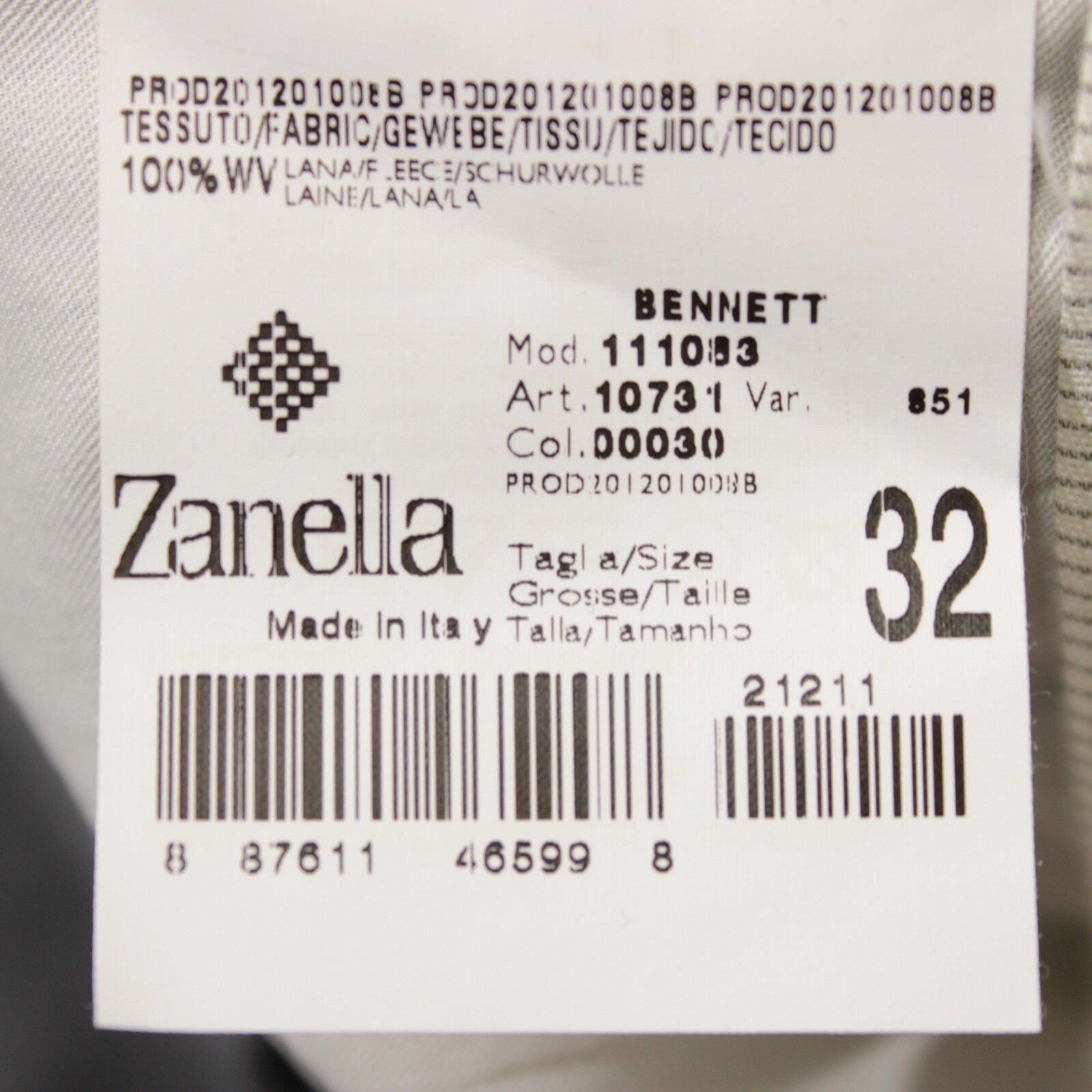 Zanella Zanella New with tags Dress Pants Size 32 US In Gray Size US 32 / EU 48 - 5 Thumbnail