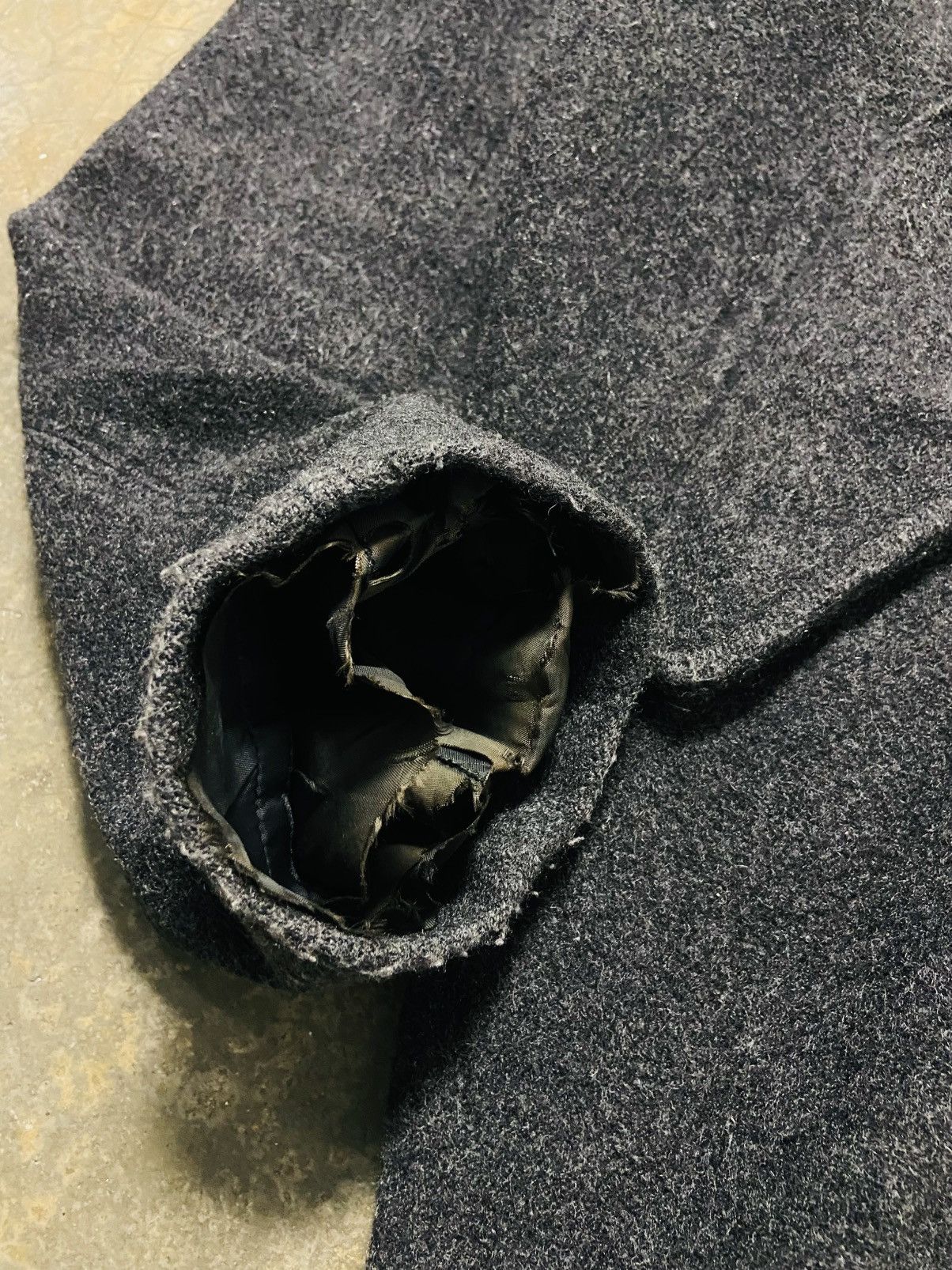 CABANE de ZUCCa Cabane de Zucca Zipper Hoodie Wool Jacket Size US L / EU 52-54 / 3 - 5 Thumbnail