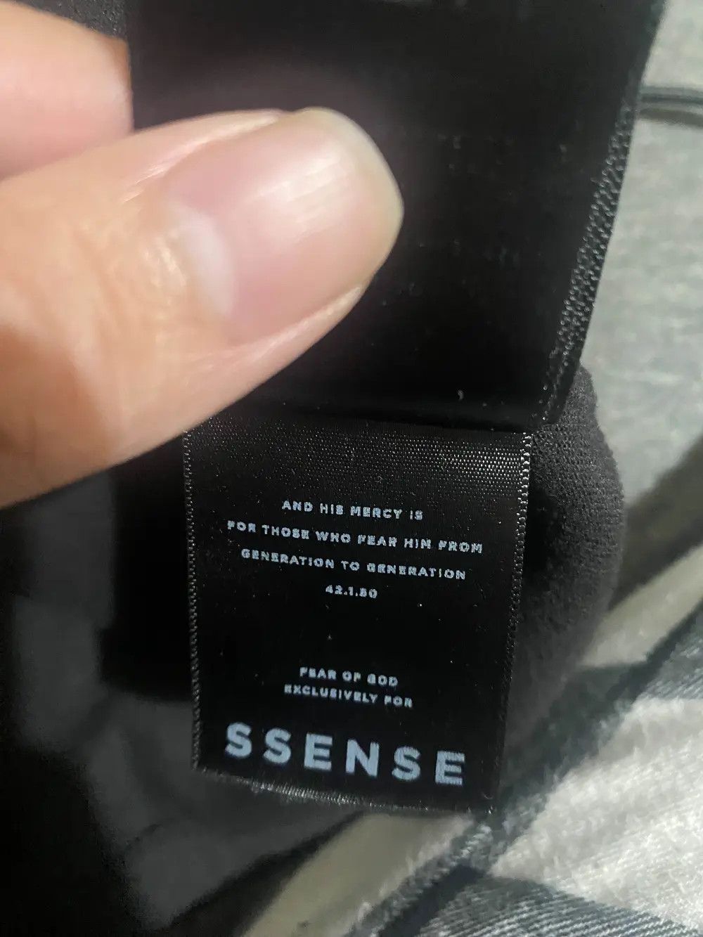 Fear of God 4th Collection Inside Out Black T Size US M / EU 48-50 / 2 - 4 Thumbnail