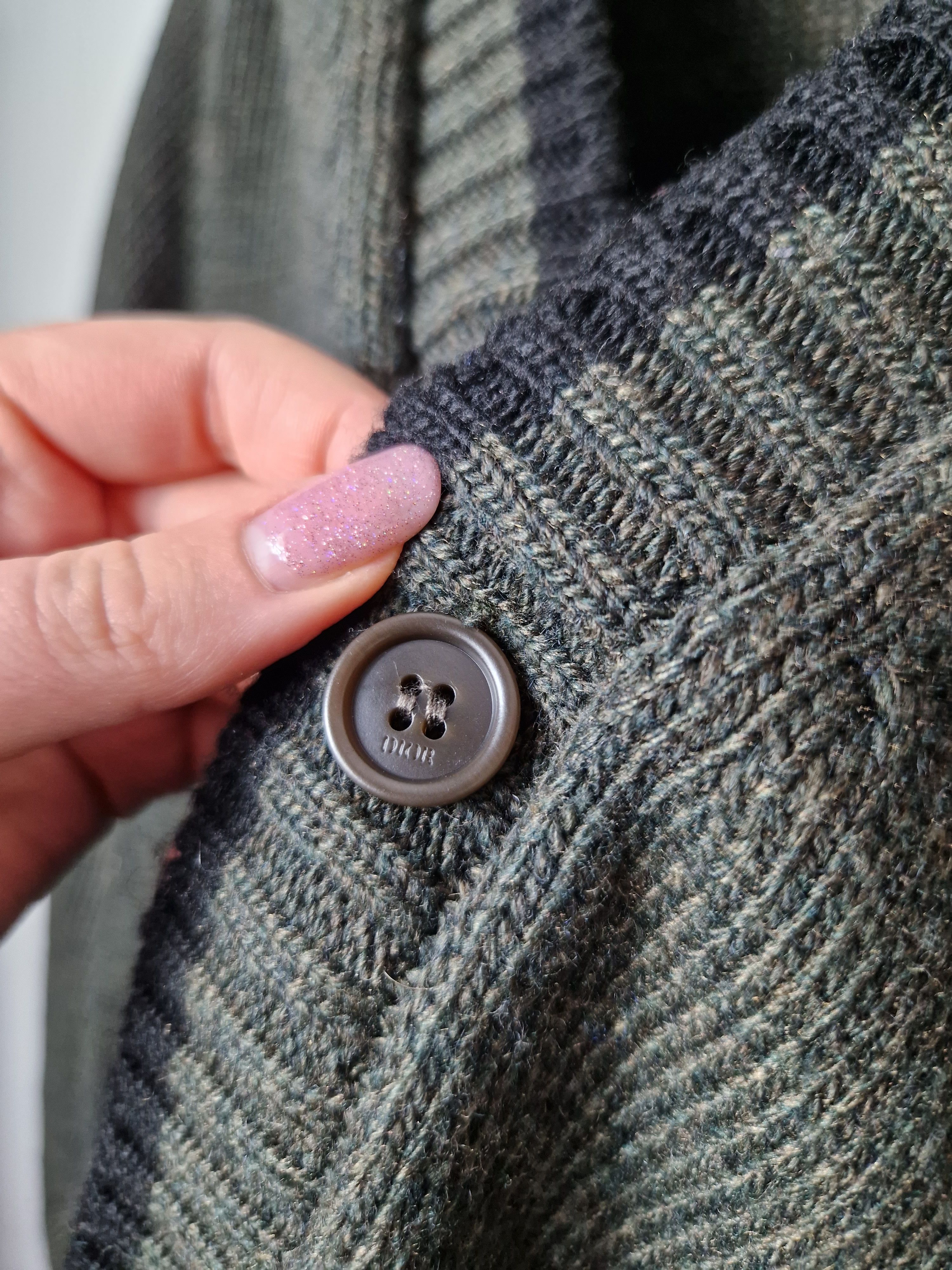 Dior Christian Dior Atelier Cardigan in Khaki Size US M / EU 48-50 / 2 - 7 Thumbnail