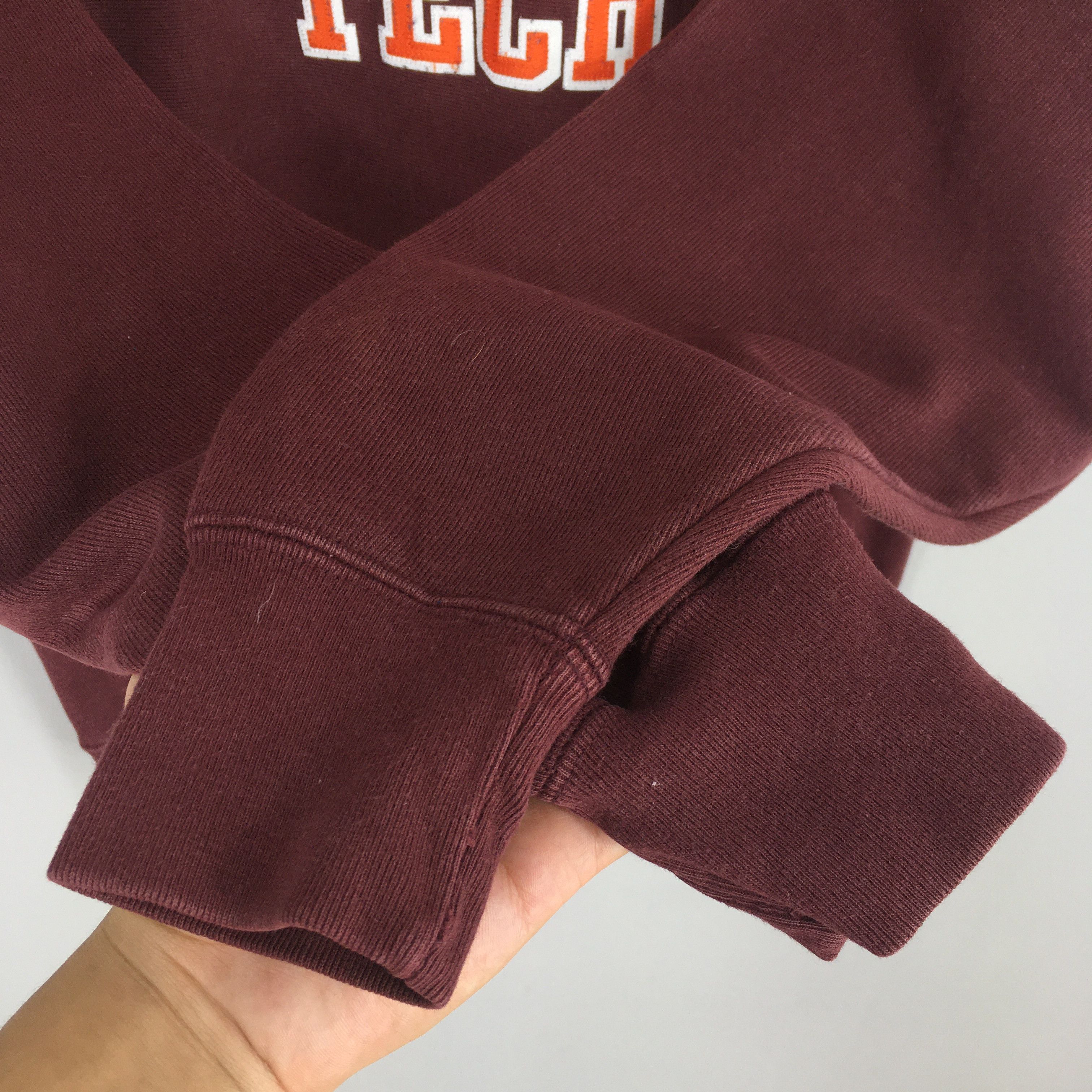 Champion Vintage Virginia Tech Crewneck Sweatshirt Small Size US S / EU 44-46 / 1 - 4 Thumbnail