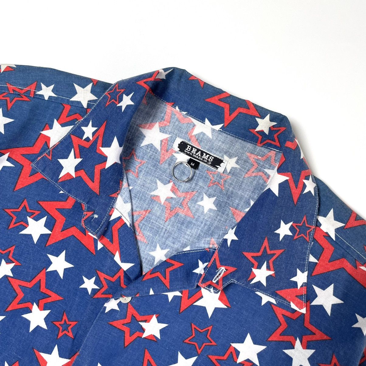 Beams Japan Beams Stars Pattern Shirt Size US M / EU 48-50 / 2 - 7 Thumbnail
