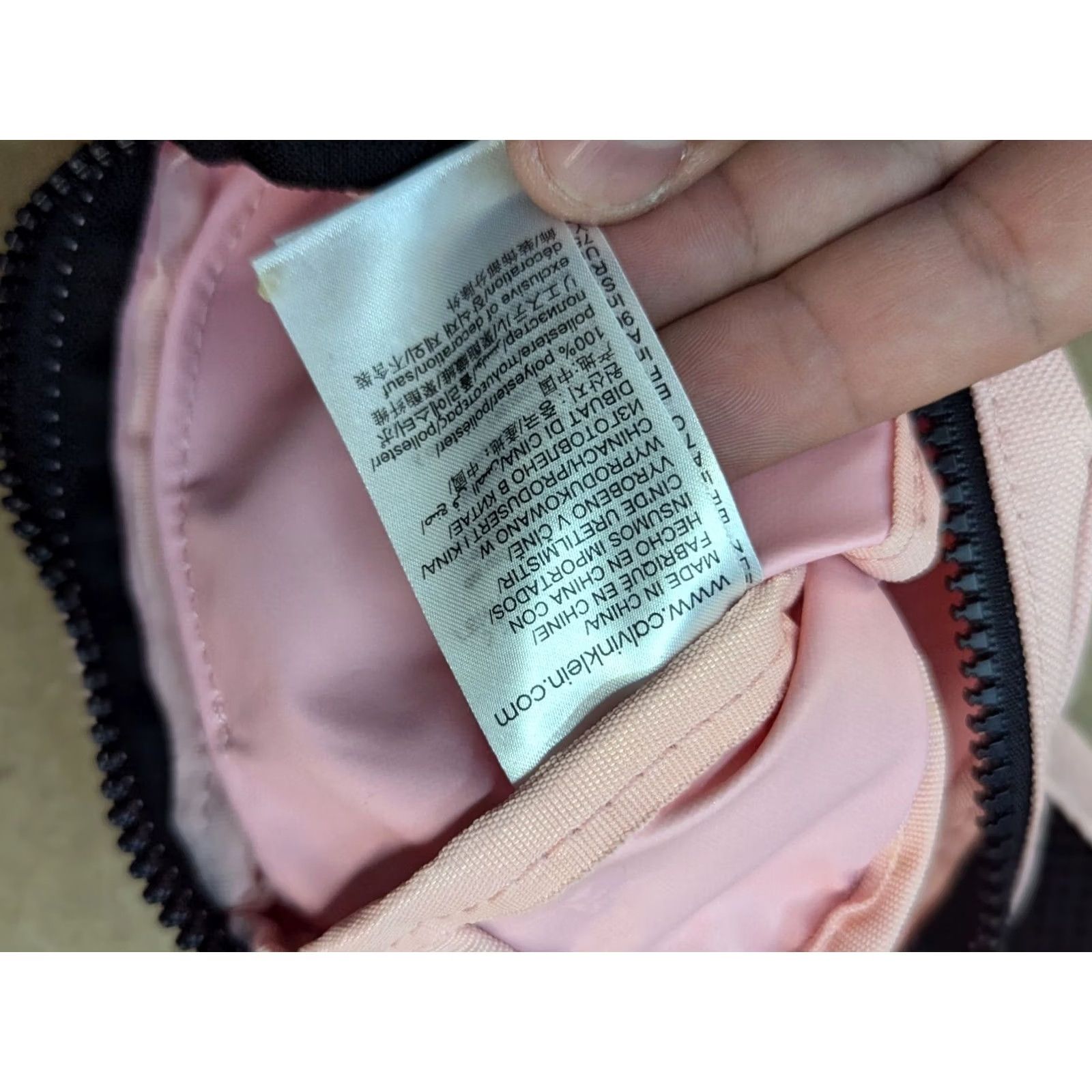 Calvin Klein Calvin Klein Belt Bag Pink Monogram Fanny Waistbag Womens Ladies CK Size ONE SIZE - 7 Thumbnail